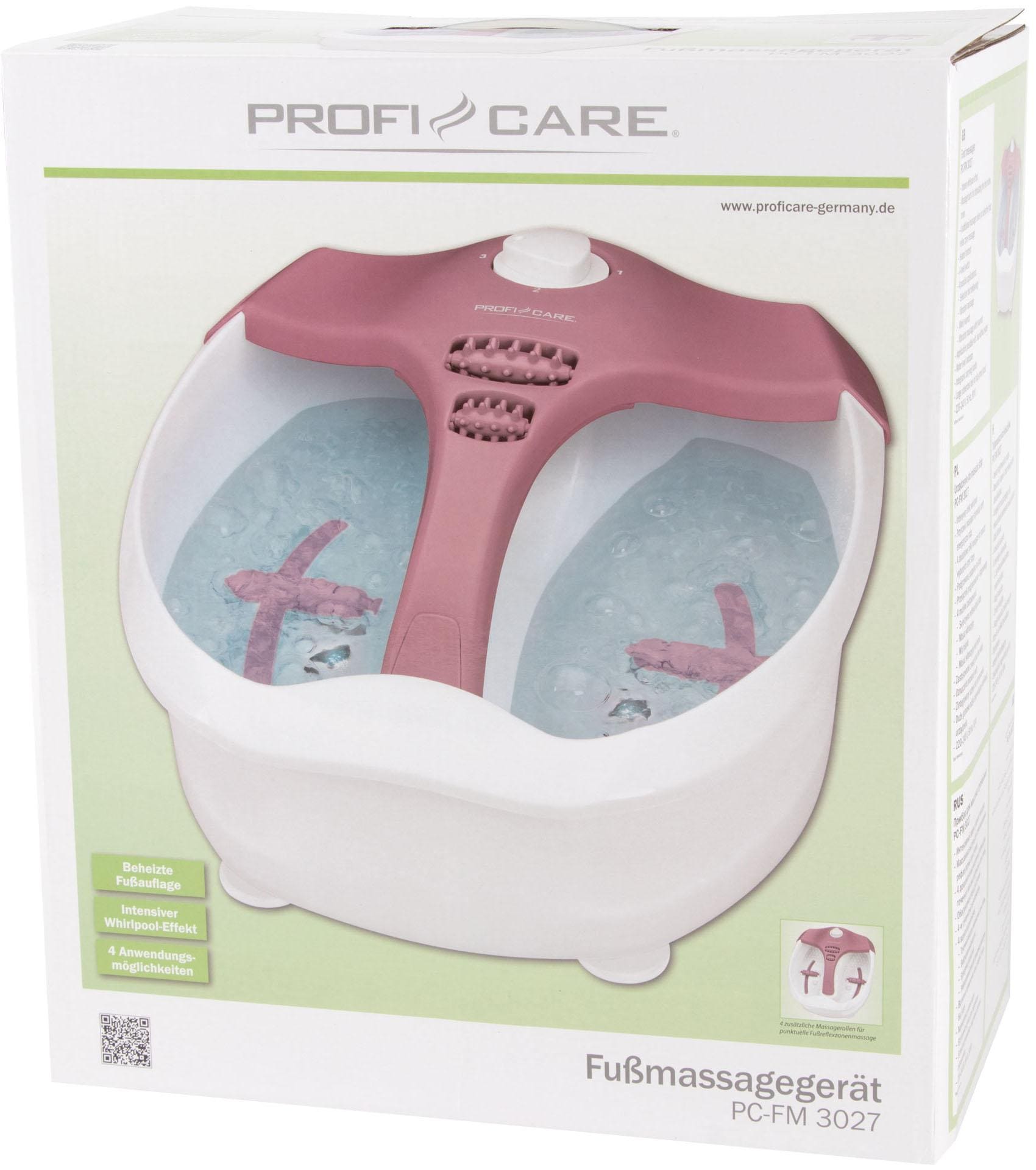 ProfiCare Fussbad »PC-FM 3027«, intensiver Whirlpool-Effekt