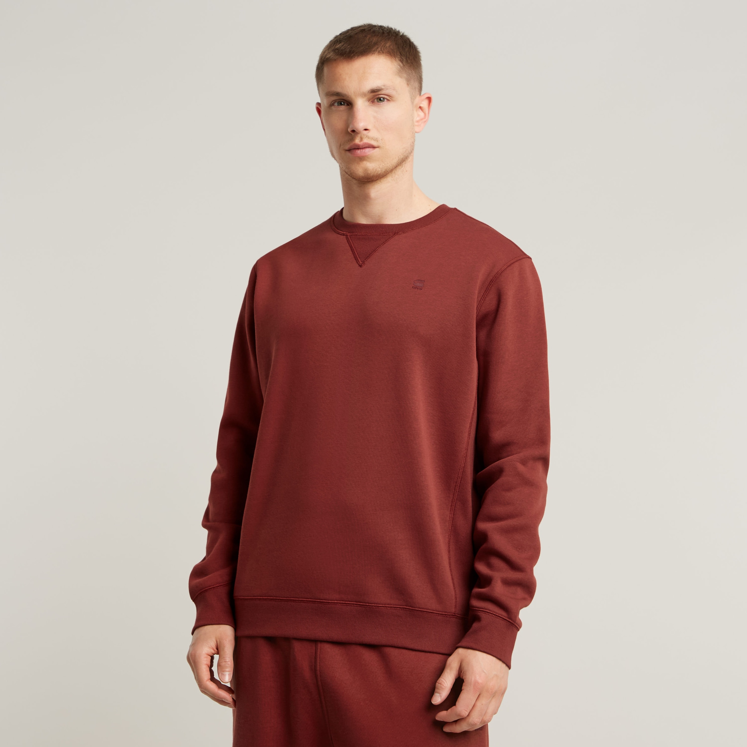 G-STAR Sweatshirt »Premium Core Pacior Sweat«, mit Ripp-Seiteneinsätzen