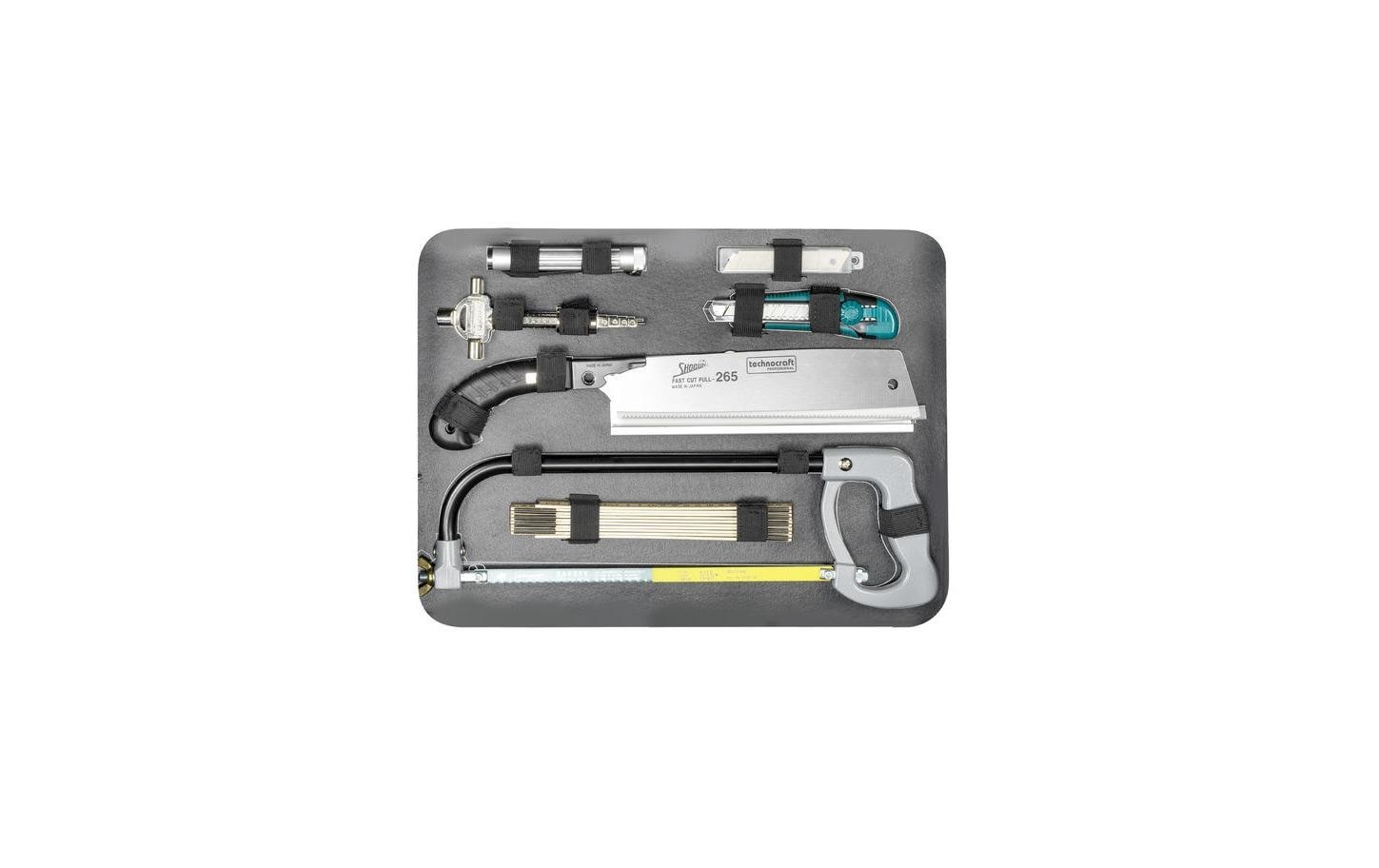 Werkzeugkoffer »Technocraft Pro Wood«, (126 St.)