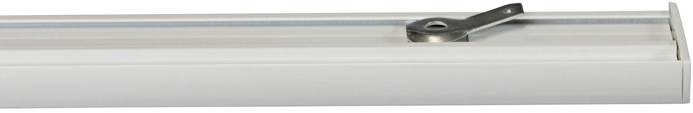 Image of GARESA Gardinenschiene »Flächenvorhangschiene SMART«, 2 läufig-läufig, Wunschmasslänge, für Paneele, für Vorhänge, mit Profilverbinder verlängerbar, Deckenmontage bei Ackermann Versand Schweiz