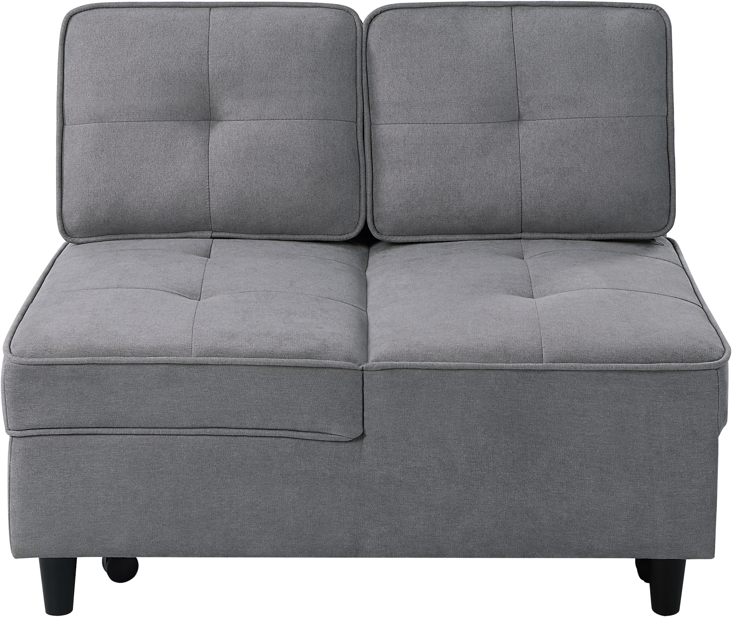 ATLANTIC home collection Schlafsofa »Freddy«, wandelbar zum Loungesessel, Relaxliege und Gästebett, inkl. Kissen