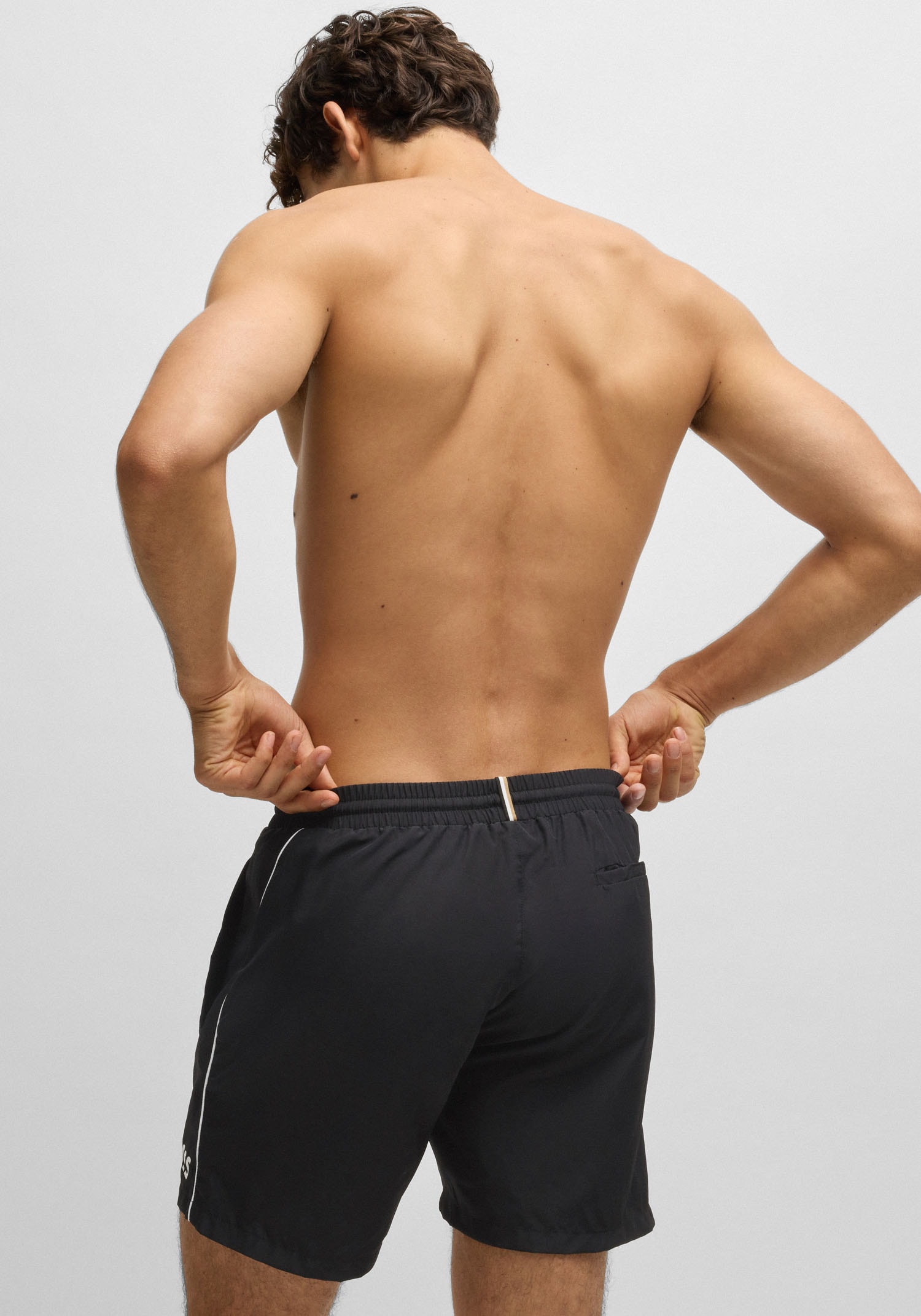 BOSS Badeshorts »Starfish«, mit Kontraststreifen