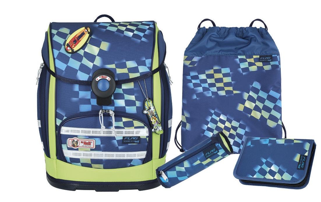 Image of McNeill Schulranzen »ERGO PRIMERO, Flag«, Reflektoren bei Ackermann Versand Schweiz
