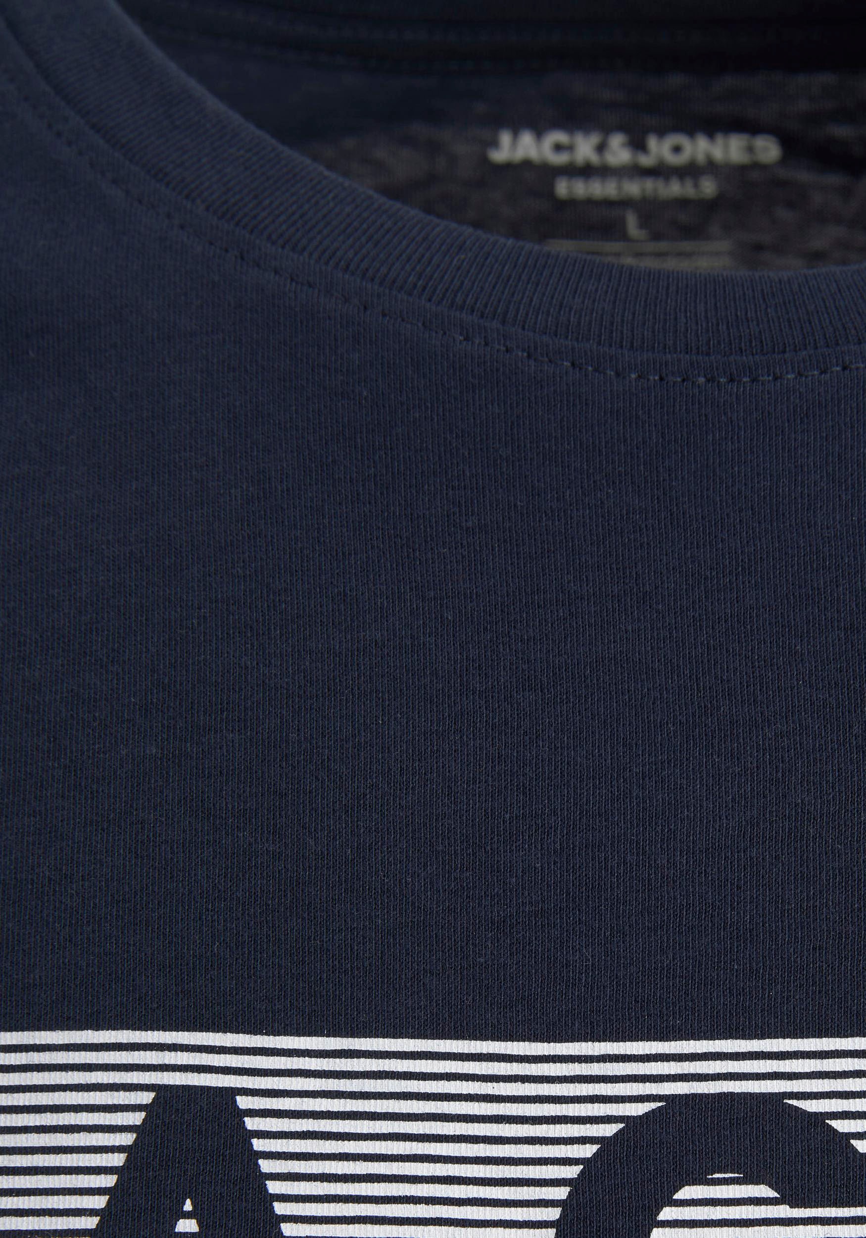Jack & Jones PlusSize Rundhalsshirt »JJECORP LOGO TEE SS O-NECK NOOS PLS«