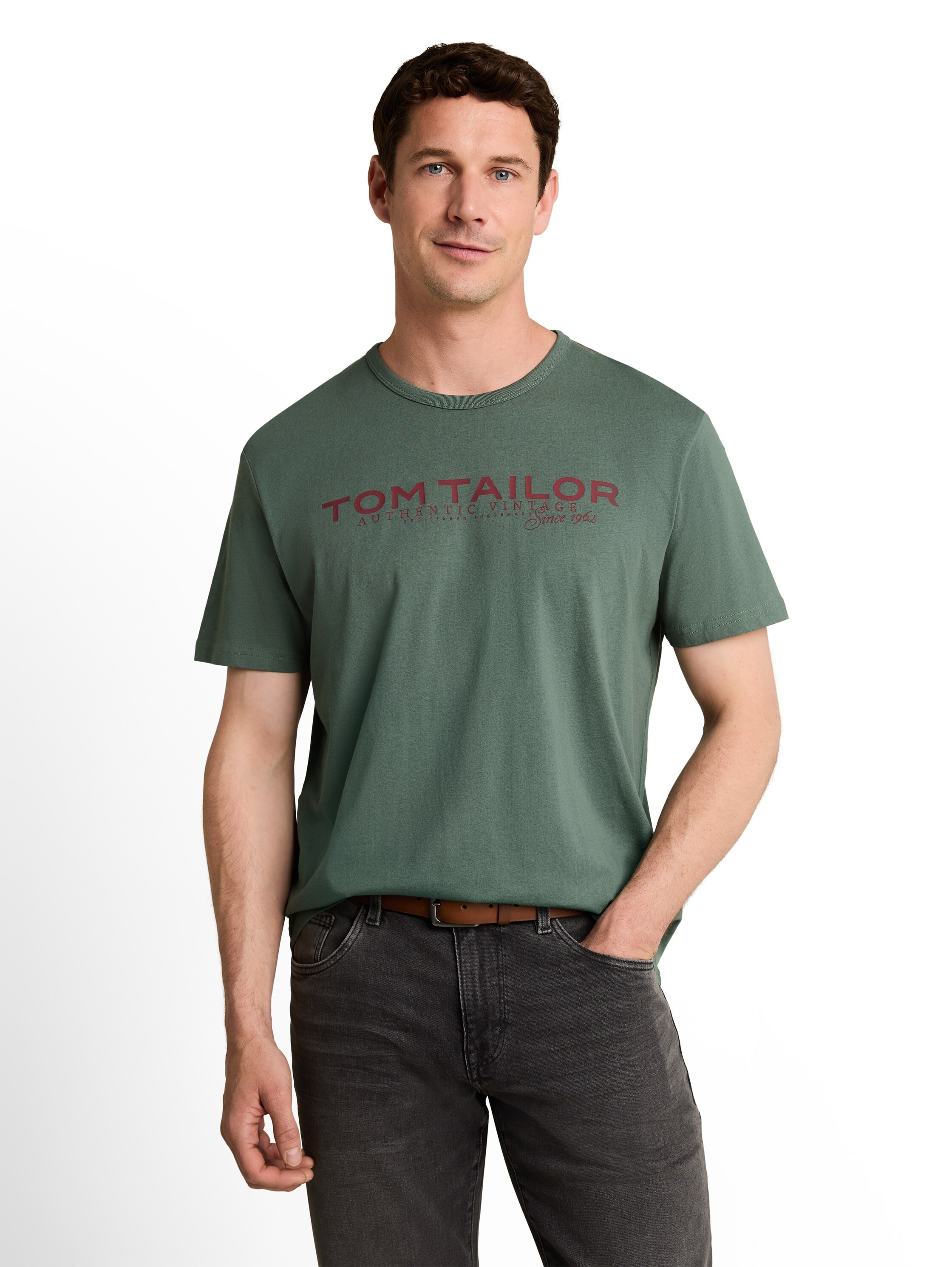 TOM TAILOR T-shirt 2 lot de 2 t-shirts d'été avec impression logo