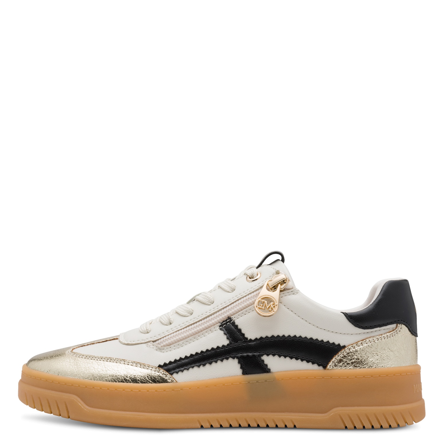 MARCO TOZZI by GMK Baskets à plateforme  Chaussure de loisir, chaussure basse, à lacets avec empiècements contrastés