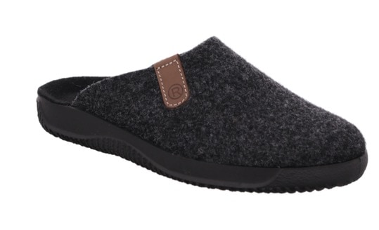 Image of Rohde Pantoffel "SOLTAU-H" Hausschuh, Schlappen, Clog mit seitlichem Label