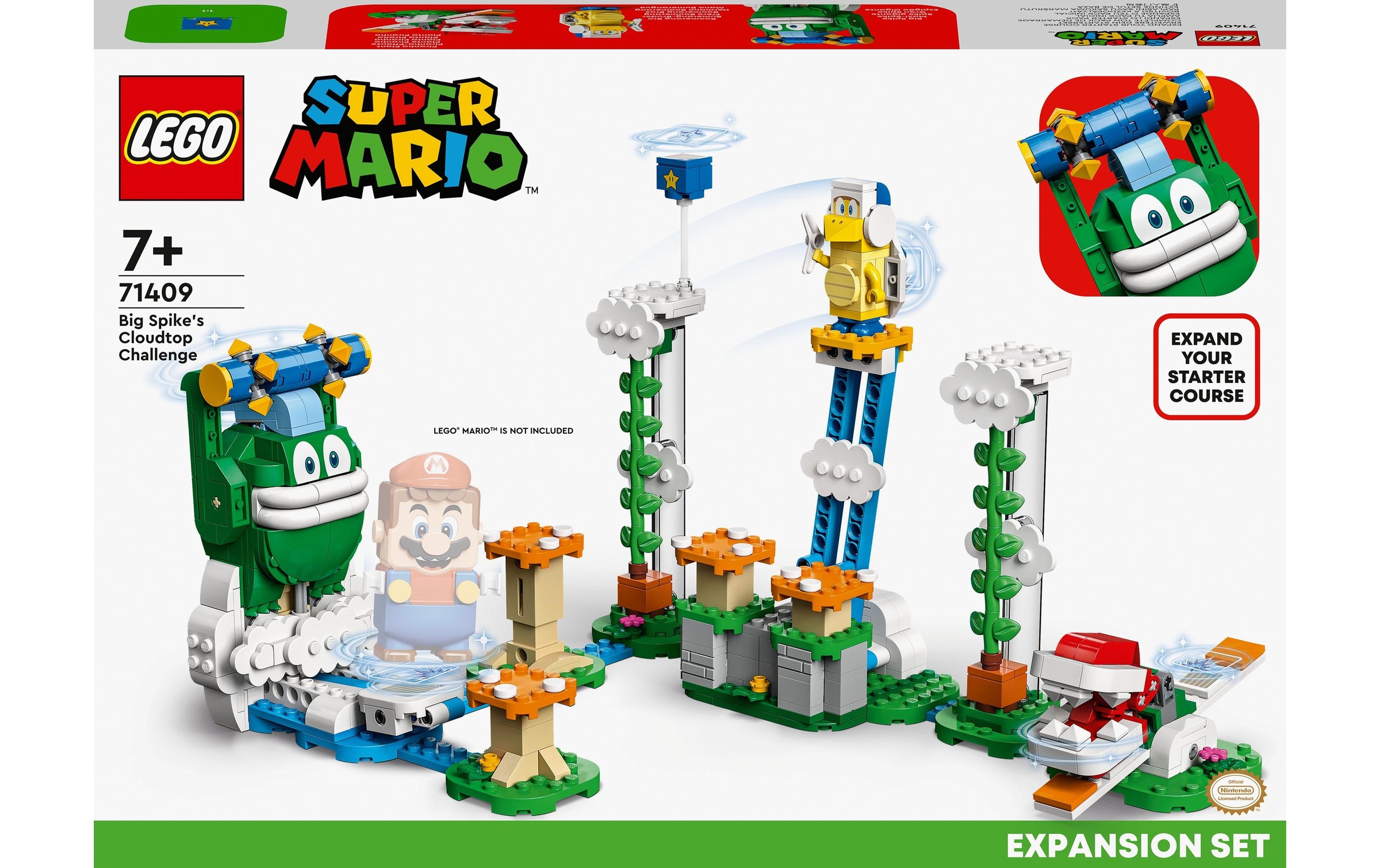Image of LEGO® Konstruktionsspielsteine »LEGO Super Mario Maxi-Spikes Wolke«, (540 St.) bei Ackermann Versand Schweiz