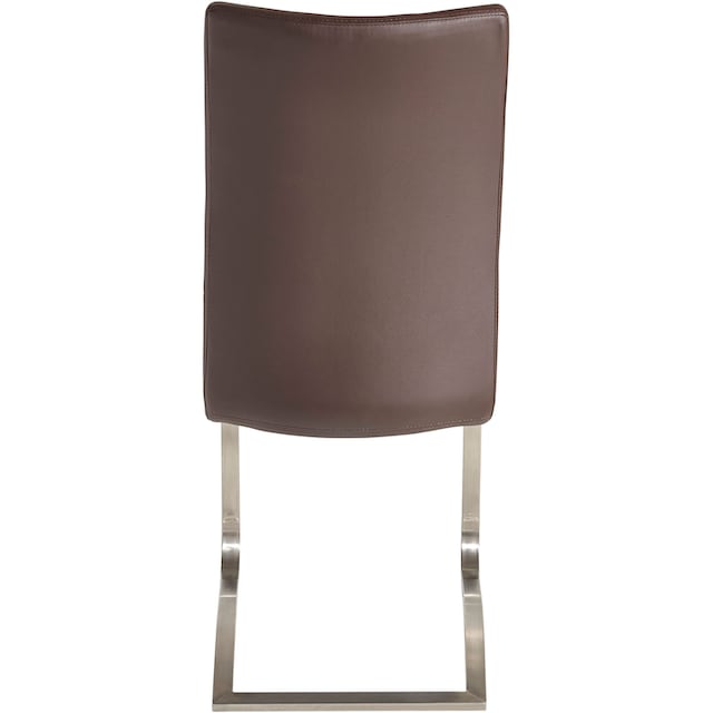 MCA furniture Freischwinger »Arco«, (Set), 2 St., Leder, Stuhl mit  Echtlederbezug, belastbar bis 130 Kg kaufen