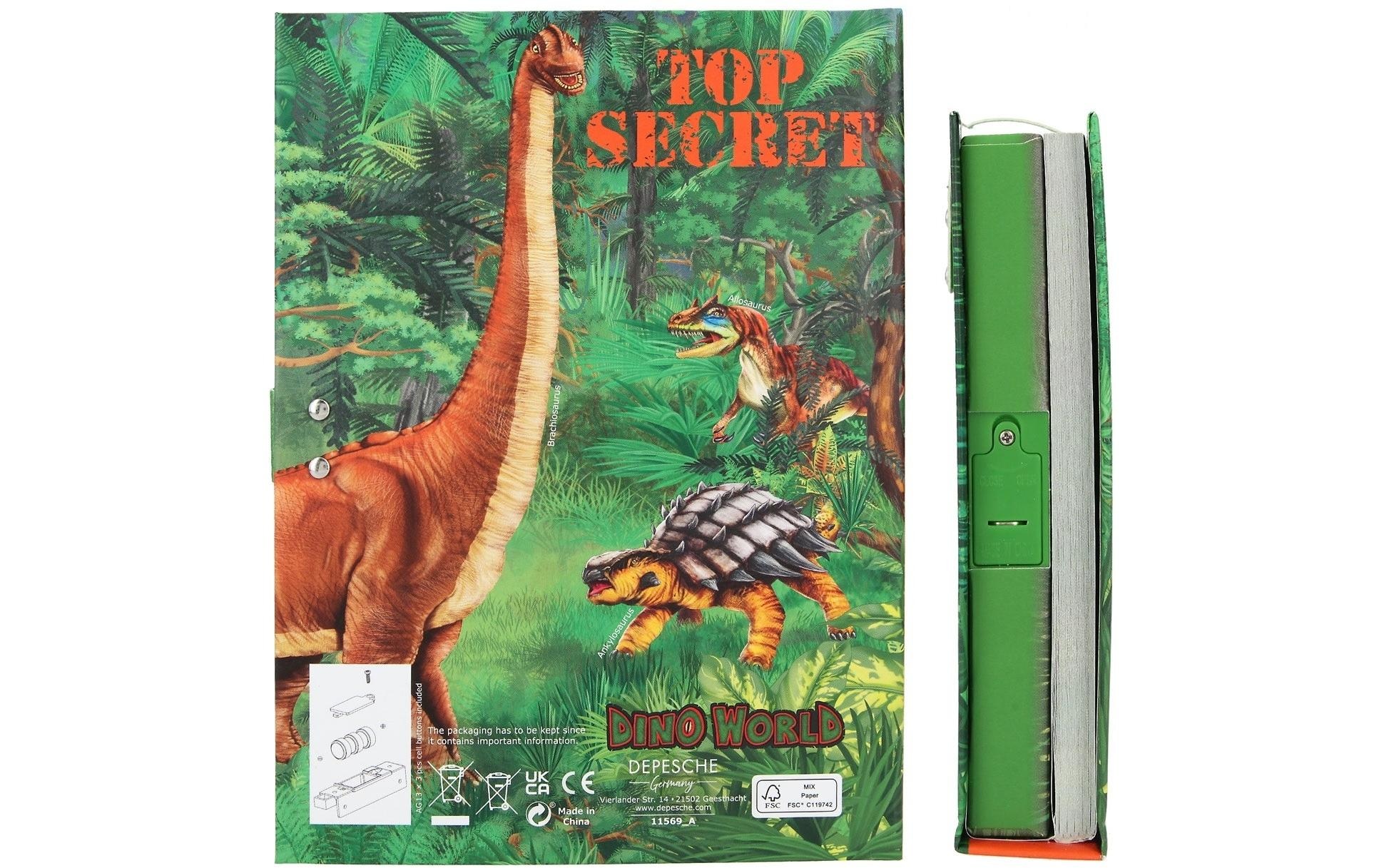 Tagebuch Trendige Seiten« Dino kaufen Depesche - ohne versandkostenfrei Mindestbestellwert »Tagebuch 80 World