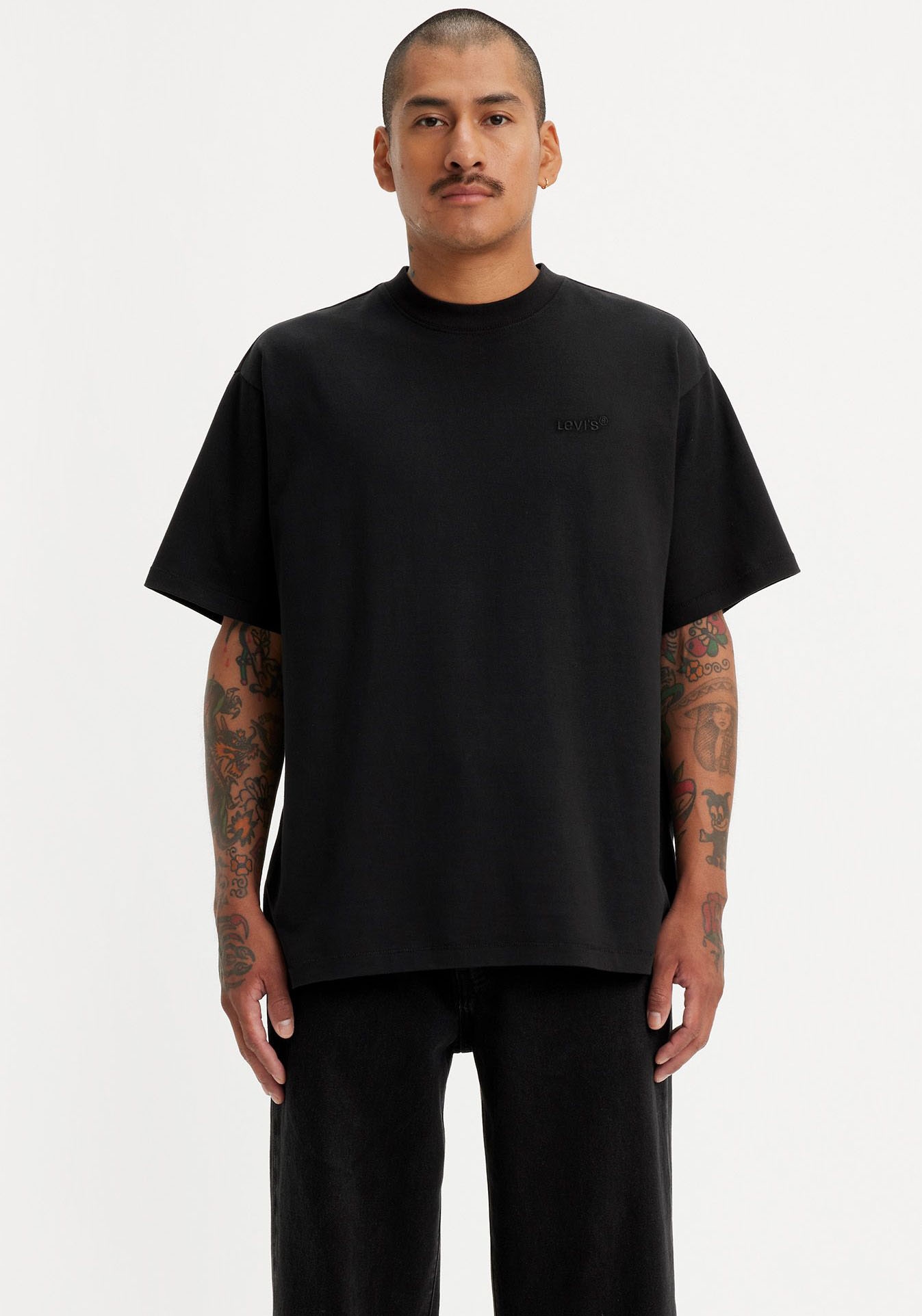 Image of Levis Rundhalsshirt "LE RED TAB VINTAGE TEE" im klassischen Levis Design
