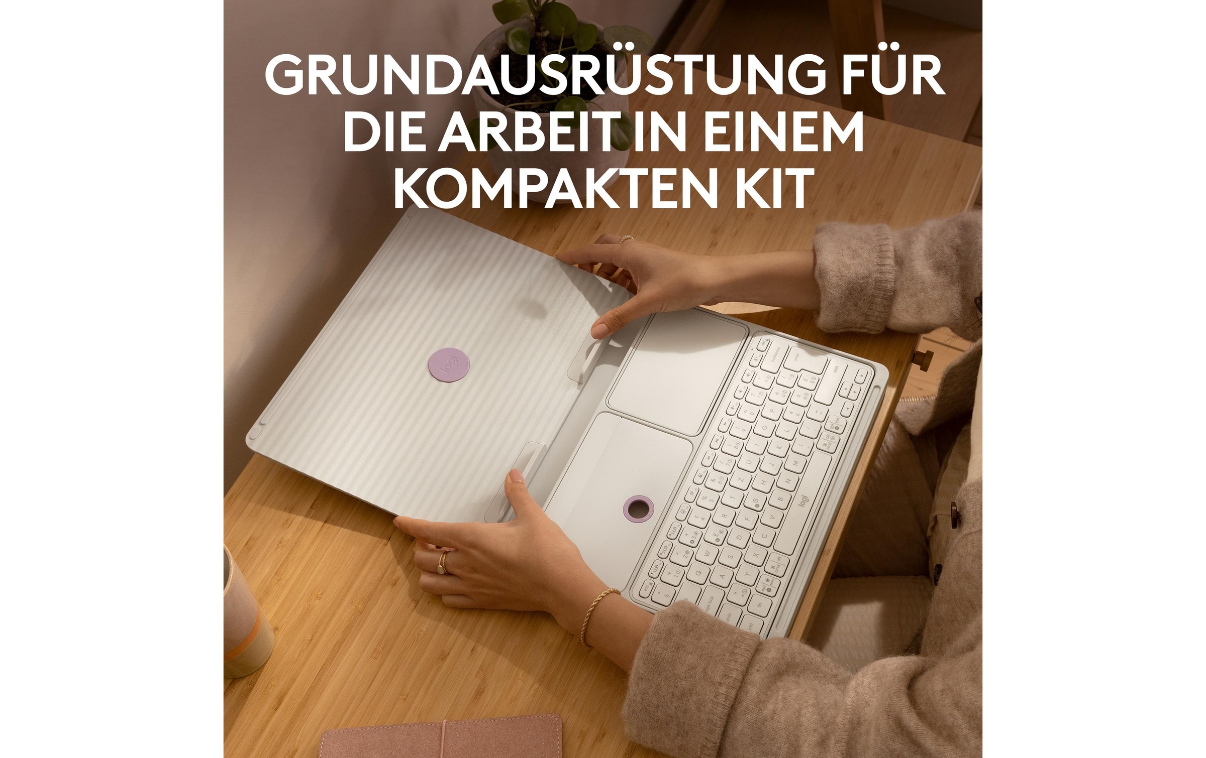 Logitech Clavier de tablette »Cover Casa Pop-Up Desk« ()