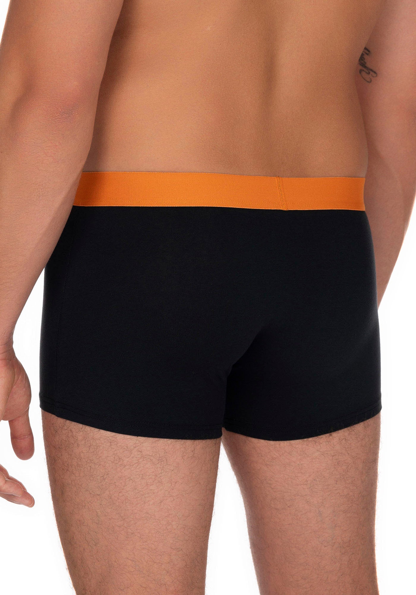 Bruno Banani Boxer »Flowing« 2er Pack,  mit kontrastreichem Logobund