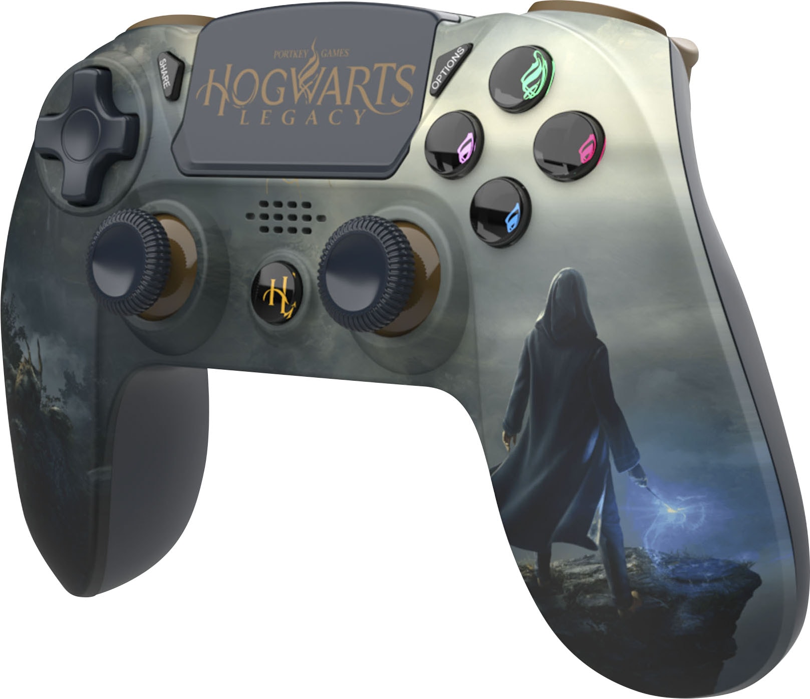 Freaks and Geeks PlayStation 4-Controller »Hogwarts Legacy Wireless Landscape Controller«
