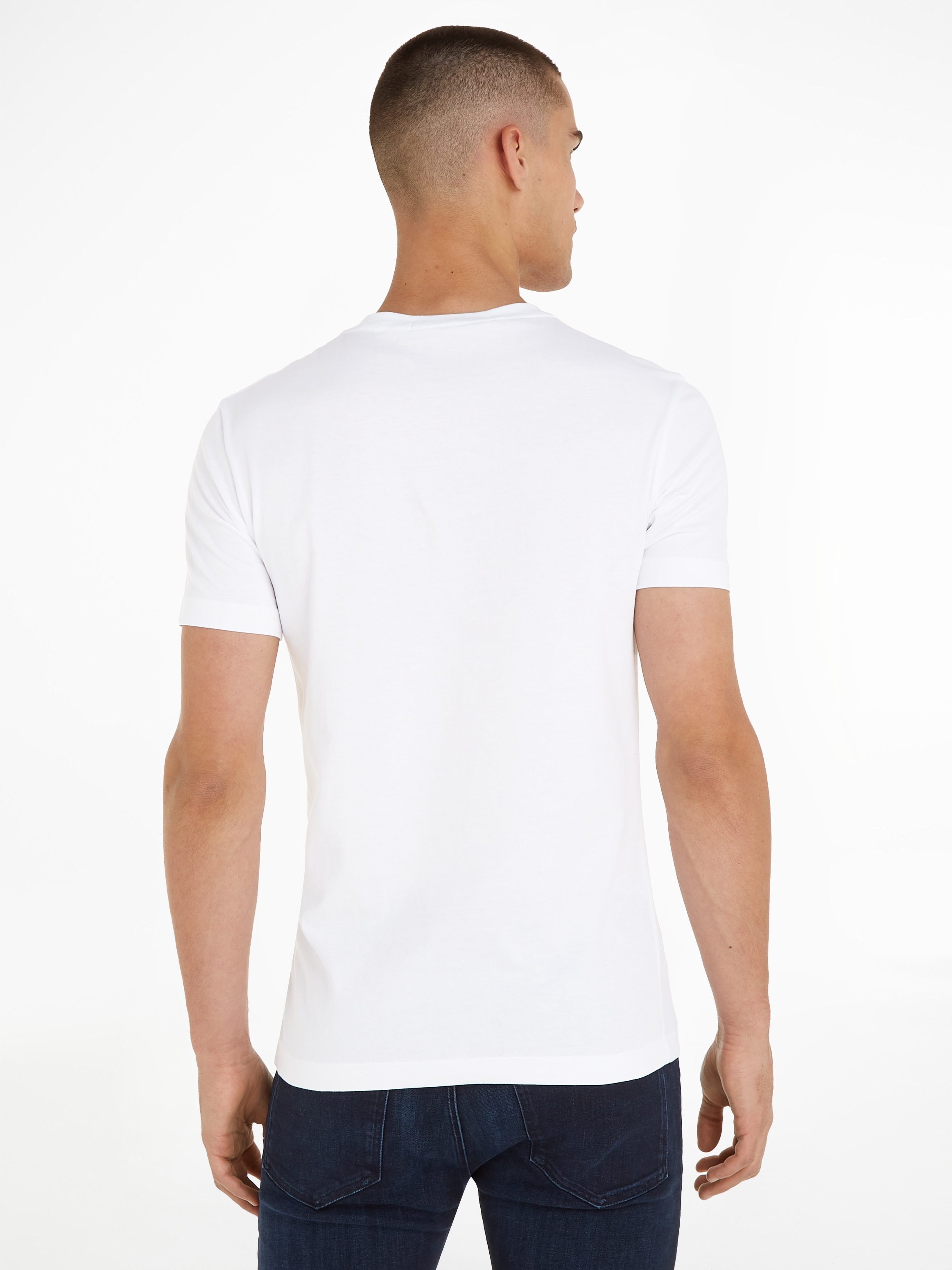 Calvin Klein Jeans T-shirt »CORE MONOGRAM POCKET SLIM TEE« mit Brusttasche