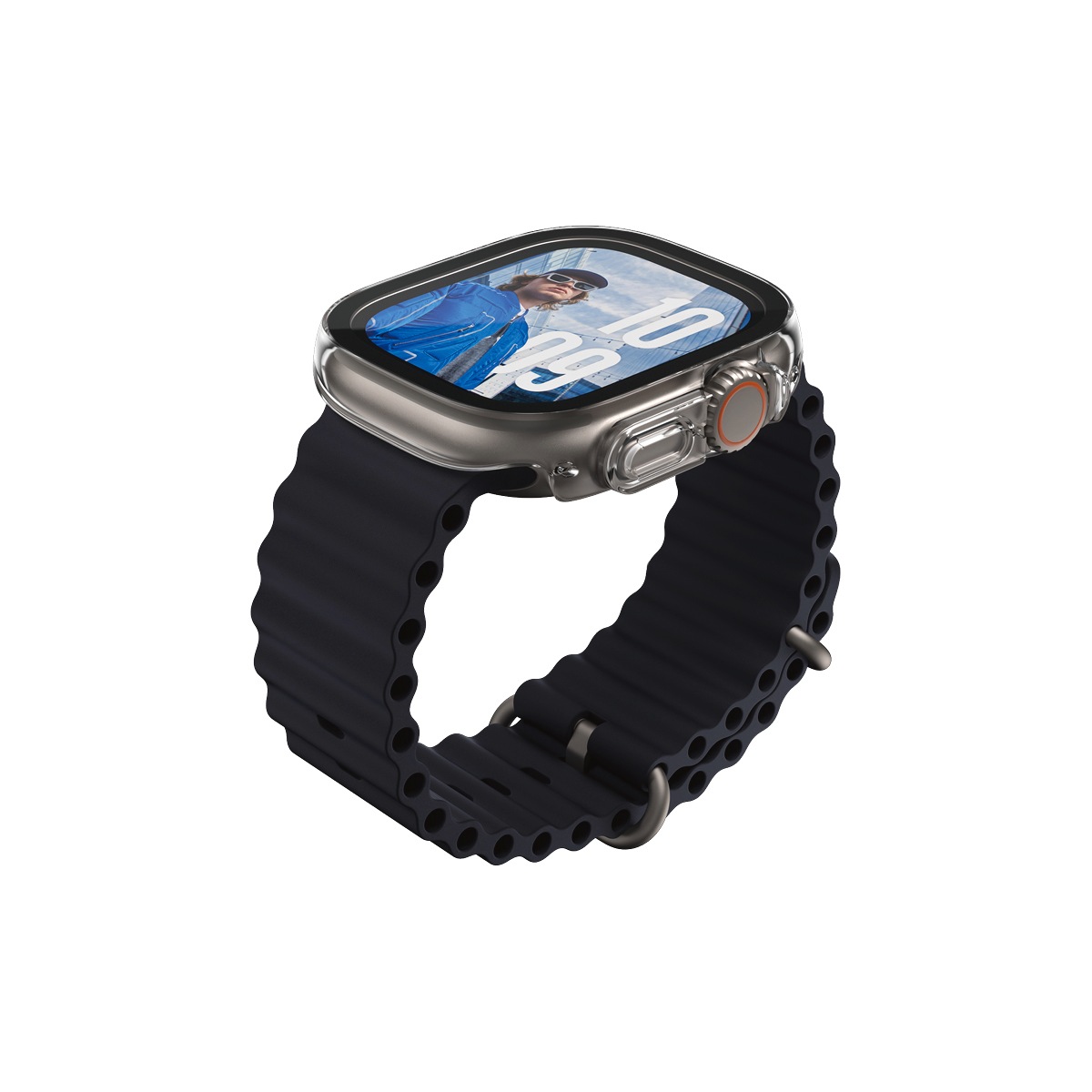 CARE by PanzerGlass Displayschutzglas »Full Body Protection«, für Apple Watch Ultra-Apple Watch Ultra 2, Displayschutzfolie, Schutzfolie, Bildschirmschutz, kratz- & stossfest