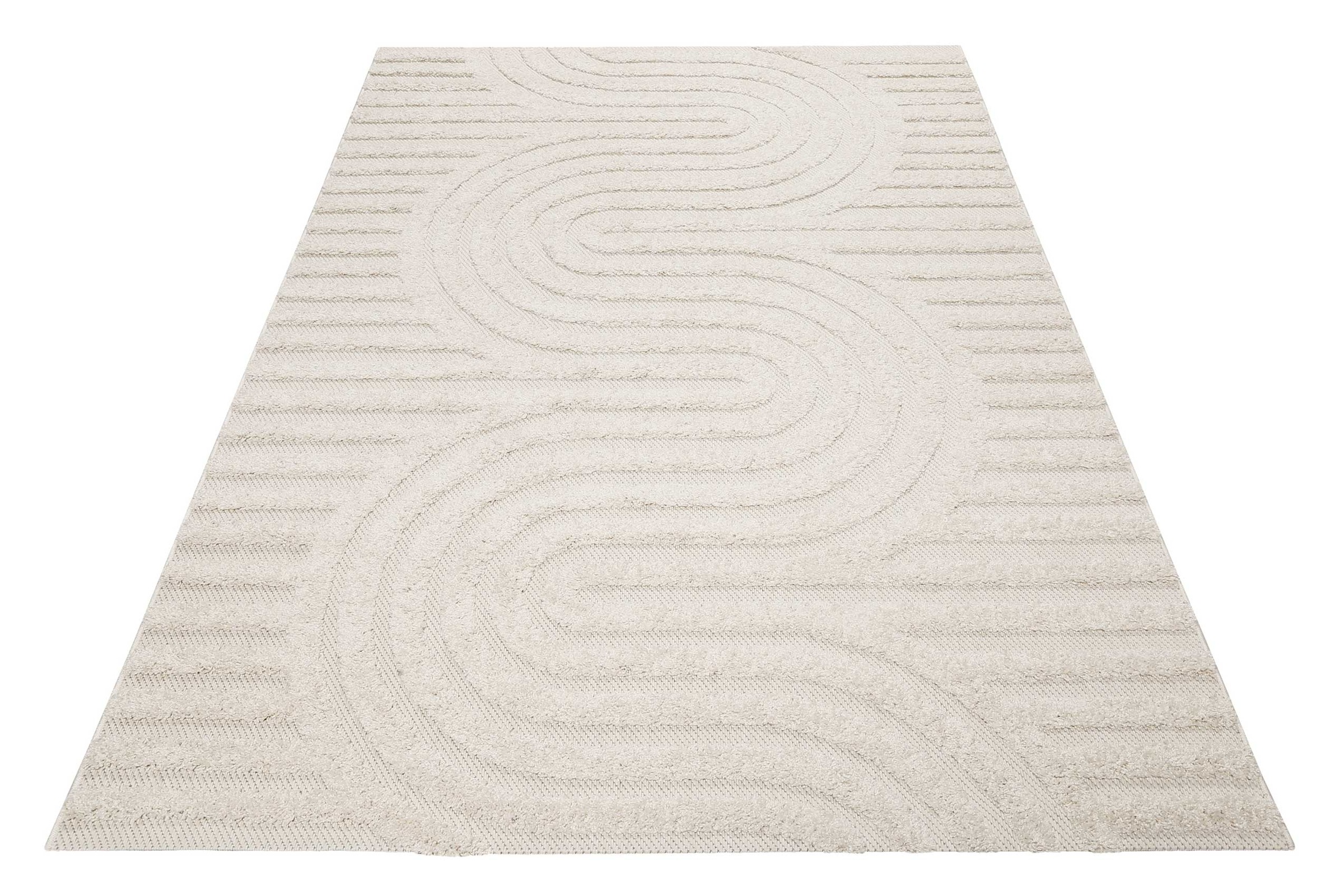 Image of Esprit Outdoorteppich "Miles, ESP-54231" rechteckig 2 mm Höhe Hoch-Tief-Effekt, grafisches Design, uni, modern, robust, Terrasse