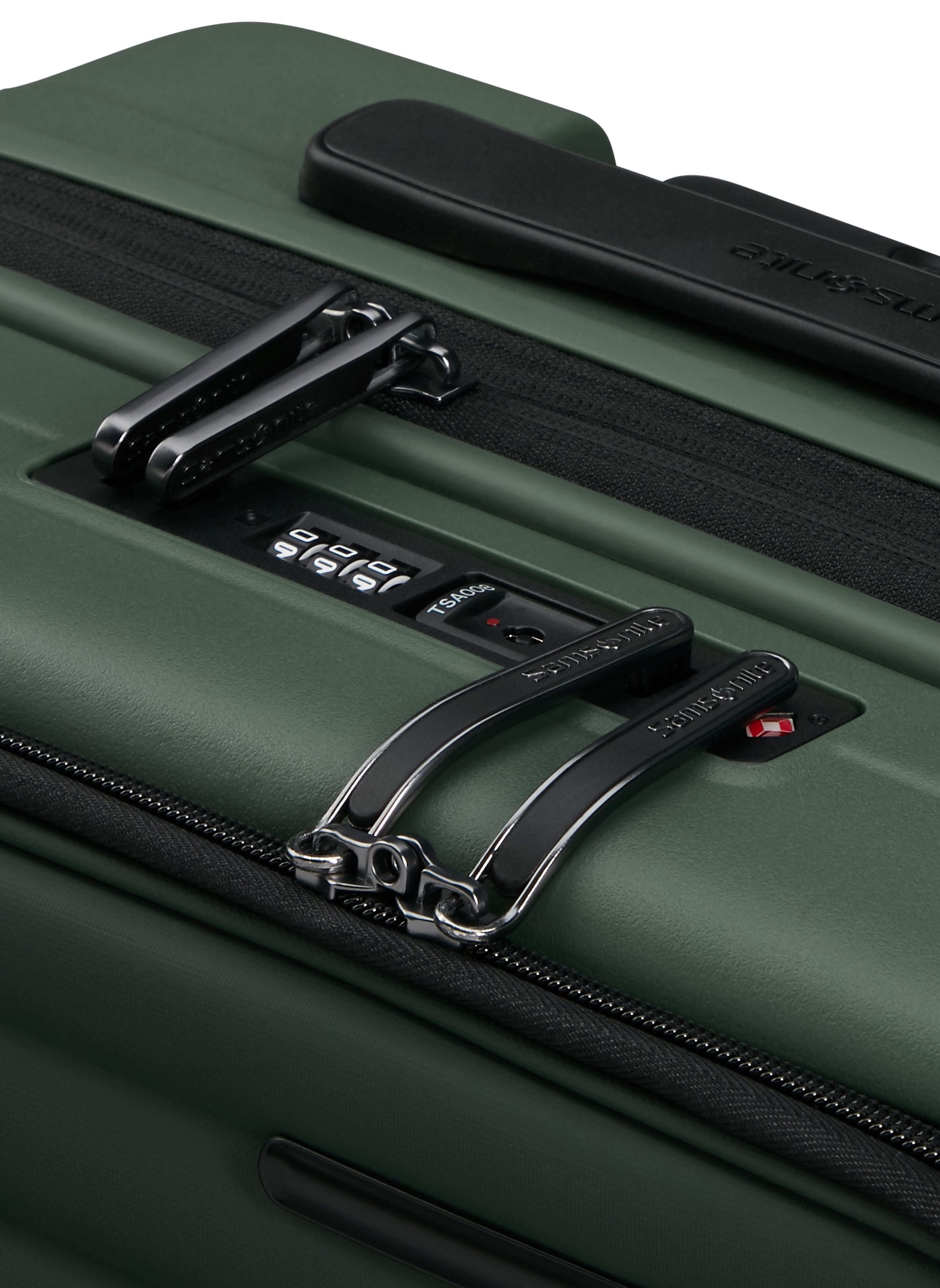 Samsonite Hartschalen-Trolley »RESTACKD, verschiedene Grössen und Farben«, (mit Packtaschen), 4 Rollen, Reisekoffer mit TSA Schloss Volumenerweiterung Packtaschen