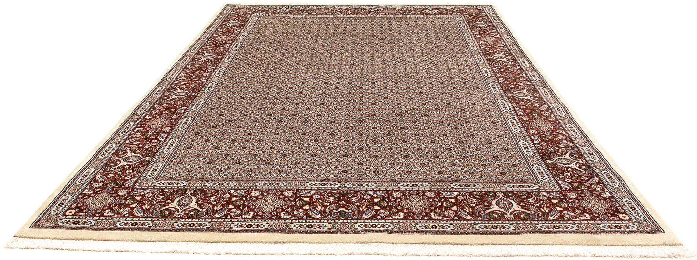 Image of morgenland Orientteppich »Perser - Classic - 345 x 245 cm - mehrfarbig«, rechteckig, 10 mm Höhe, Wohnzimmer, Handgeknüpft, Einzelstück mit Zertifikat bei Ackermann Versand Schweiz