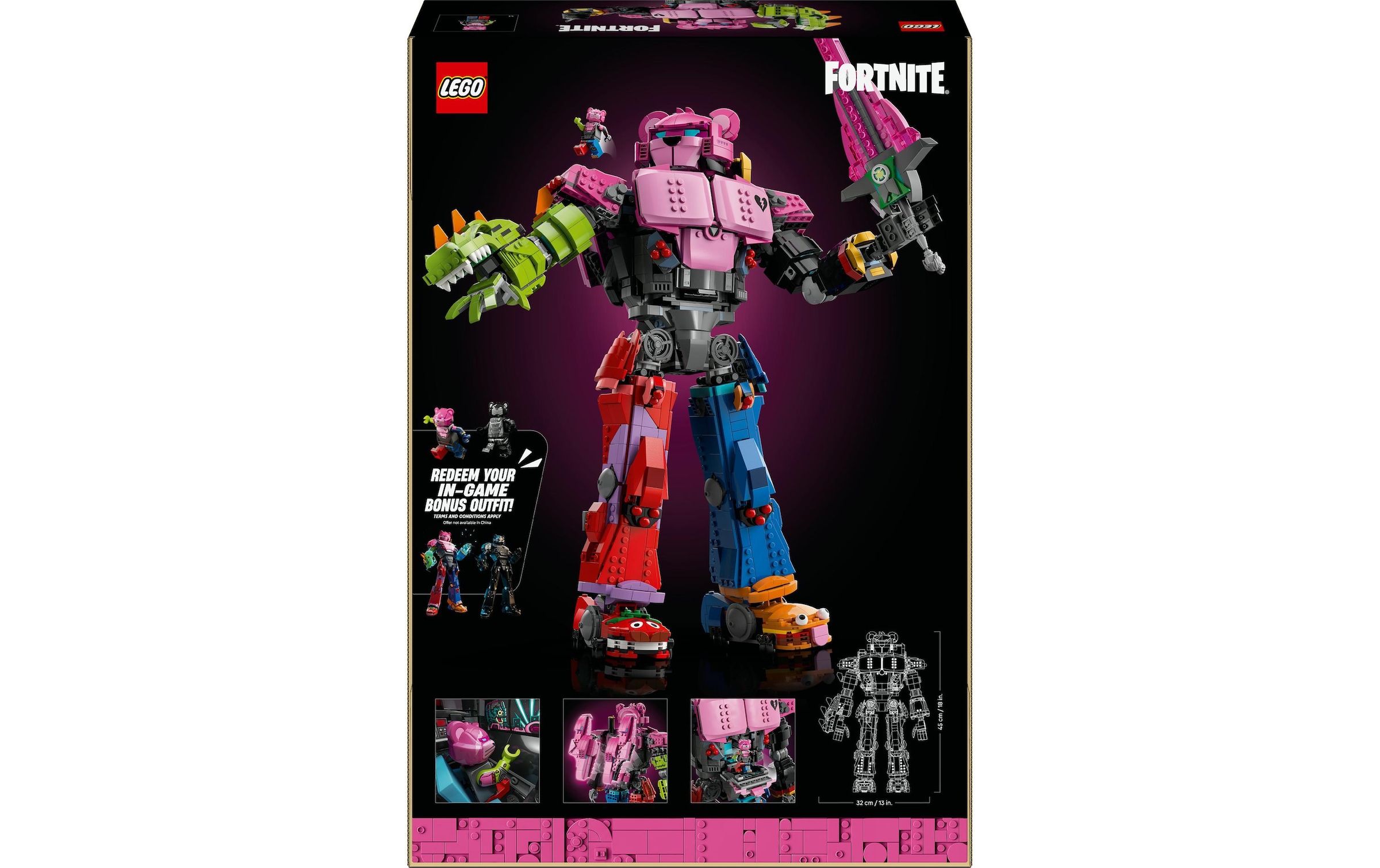 LEGO® Spielbausteine »LEGO® Fortnite Mecha-Anführer 77078«