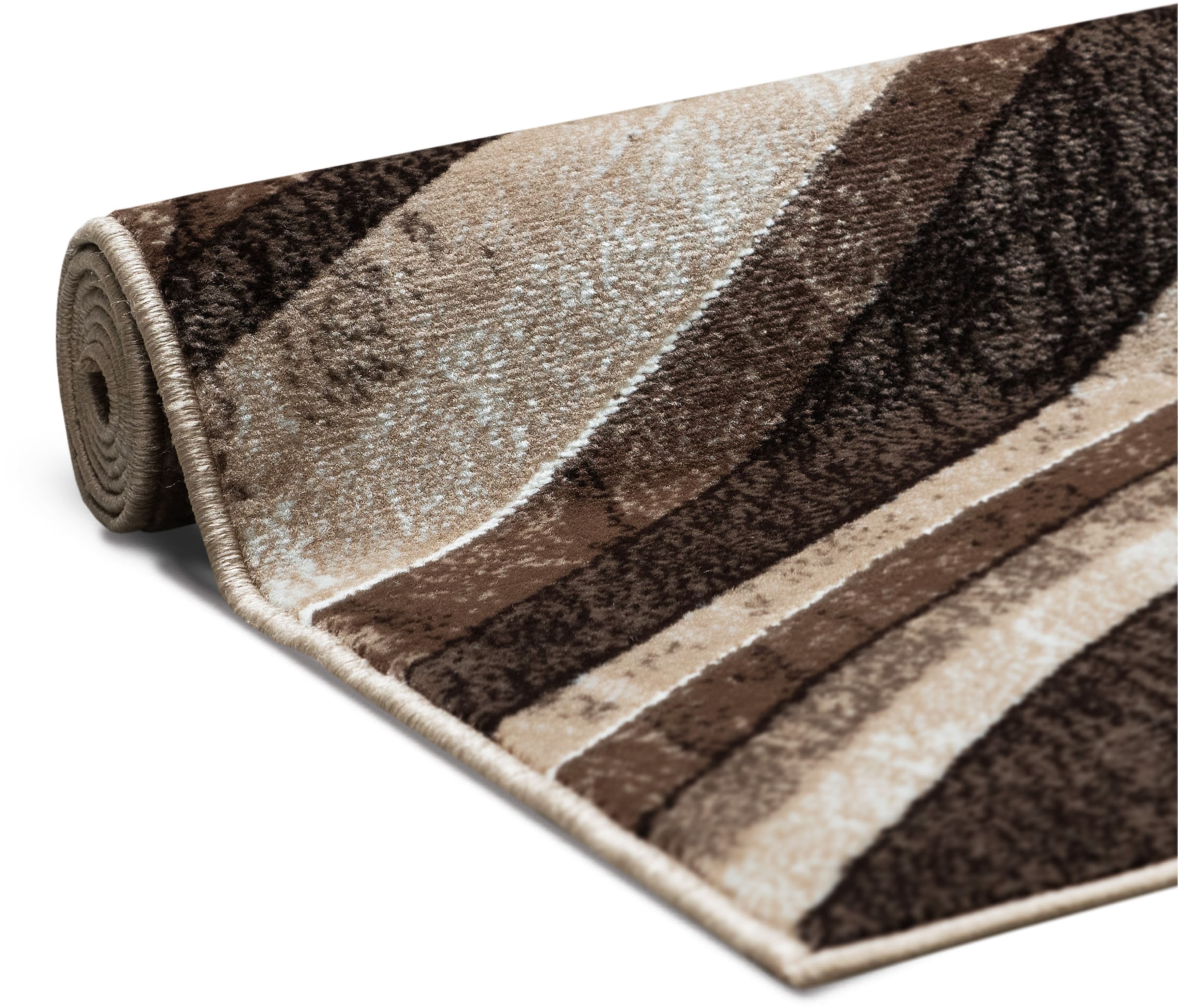 my home Tapis »Livil, modernes Wellen-Design« Rectangulaire 8 mm Höhe 3D-Effekt, Kurzflor, Wohnzimmer, Esszimmer, Schlafzimmer