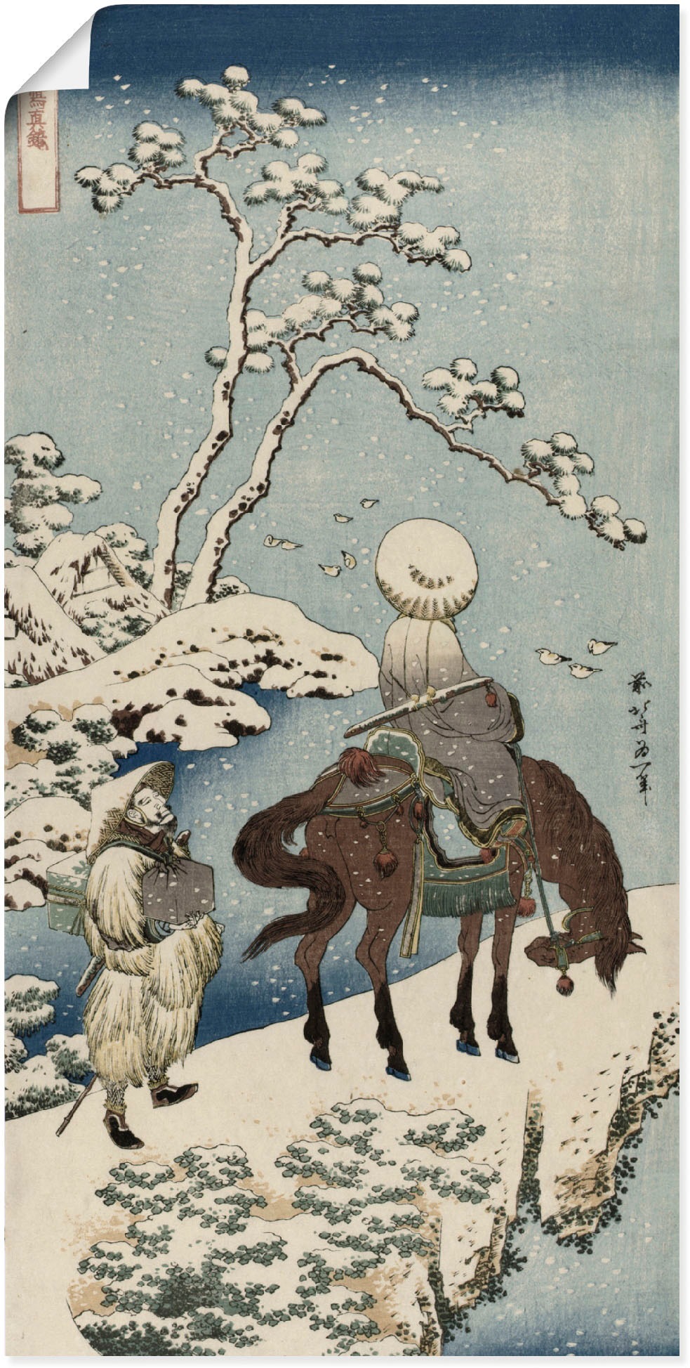 Image of Artland Wandbild »Der chinesische Dichter Su Dongpo«, Mann, (1 St.), in vielen Grössen & Produktarten -Leinwandbild, Poster, Wandaufkleber / Wandtattoo auch für Badezimmer geeignet bei Ackermann Versand Schweiz