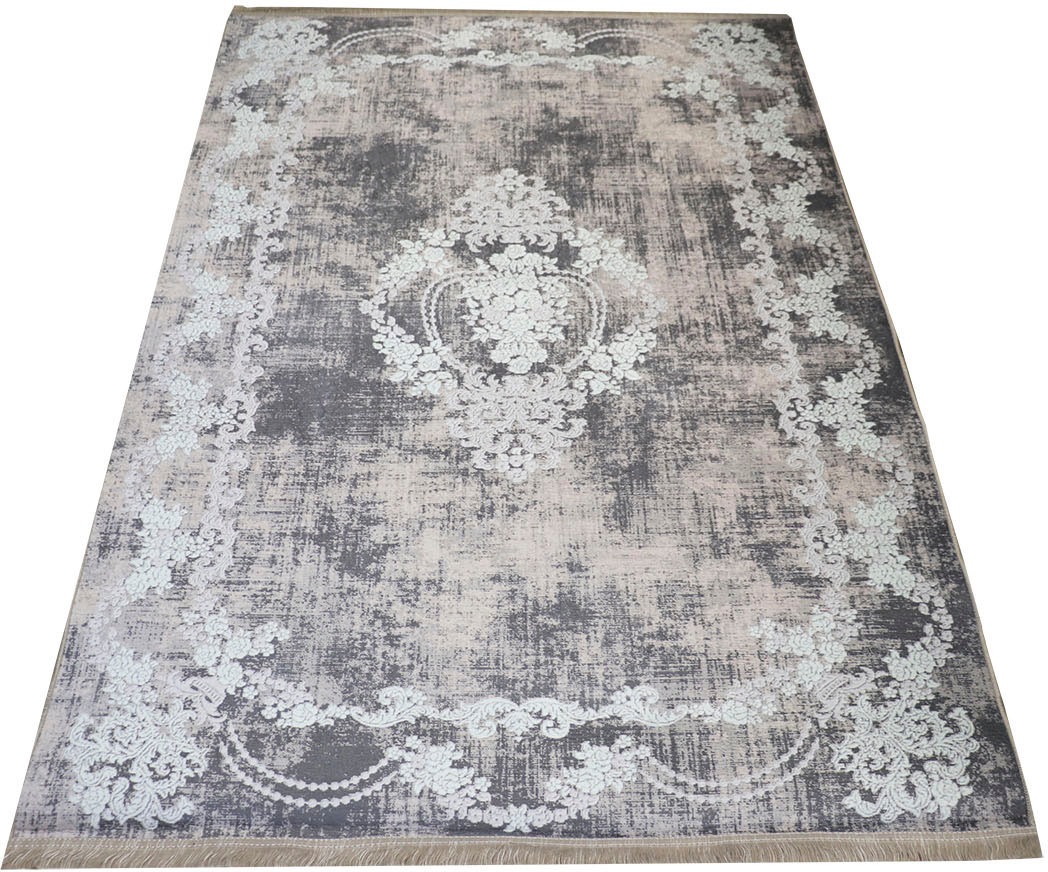 Image of RESITAL The Voice of Carpet Teppich »Sultan 0191«, rechteckig, 9 mm Höhe, Flachgewebe bedruckt, Orient-Optik, mit Fransen, waschbar, ideal im Wohnzimmer & Schlafzimmer bei Ackermann Versand Schweiz