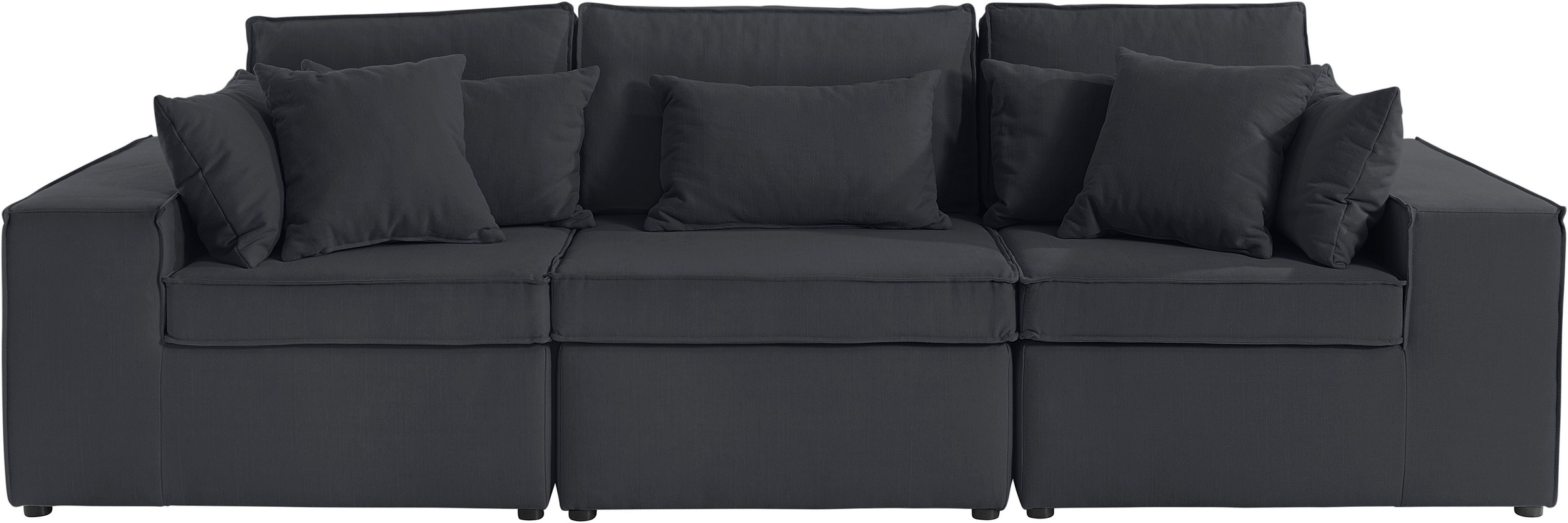 Image of LeGer Home by Lena Gercke 3-Sitzer »Esaro«, zusammengesetzt aus Modulen, loungiger, weicher Sitzkomfort, in vielen Bezugsqualitäten und Farben bei Ackermann Versand Schweiz