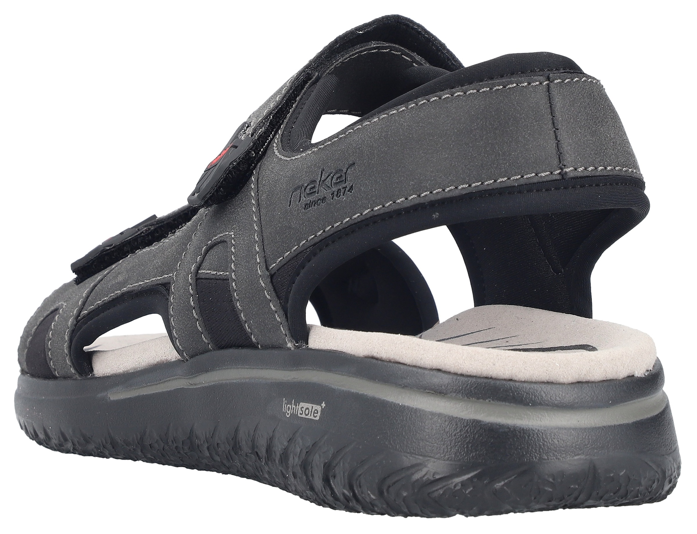 Rieker Sandale  Chaussure d'été, chaussure velcro, sandale outdoor avec brides velcro