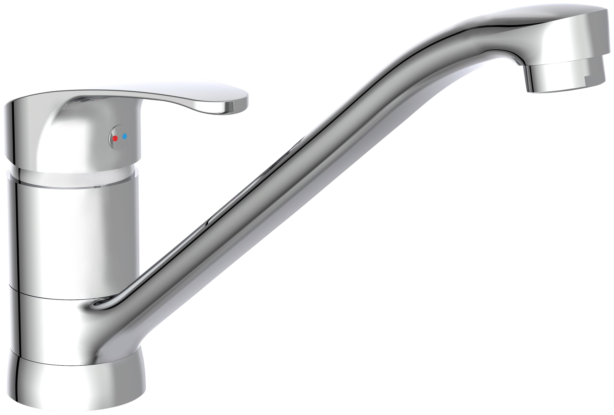 Image of Schütte Spültischarmatur "CELLINO" 360 schwenkbarer Wasserhahn, Mischbatterie, Spültischarmatur in Chrom
