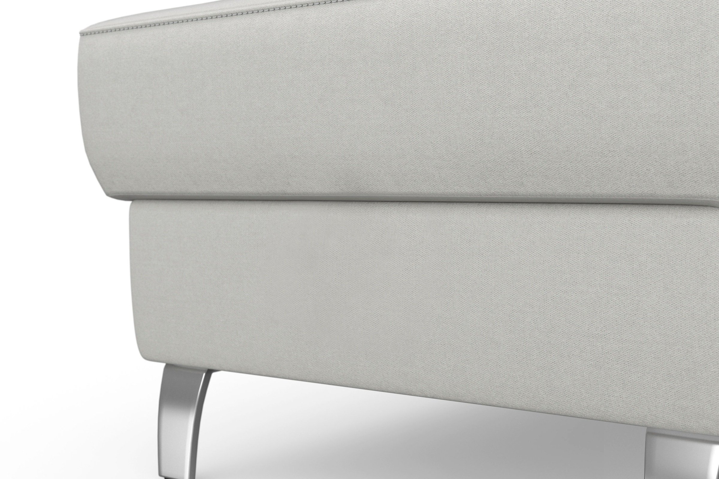 sit&more Ecksofa »Visby L-Form«, wahlweise mit Bettfunktion und Bettkasten, frei im Raum stellbar