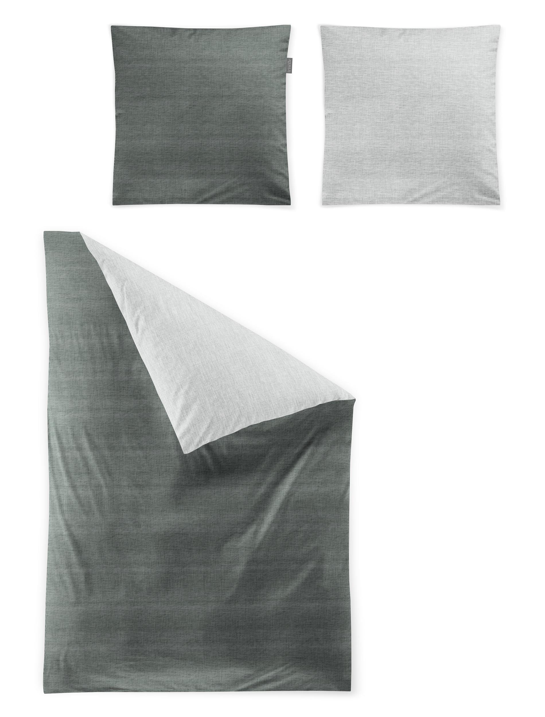 Irisette Linge de lit réversible »Wave-HK 8557« 2 cuis ajusté et respirant