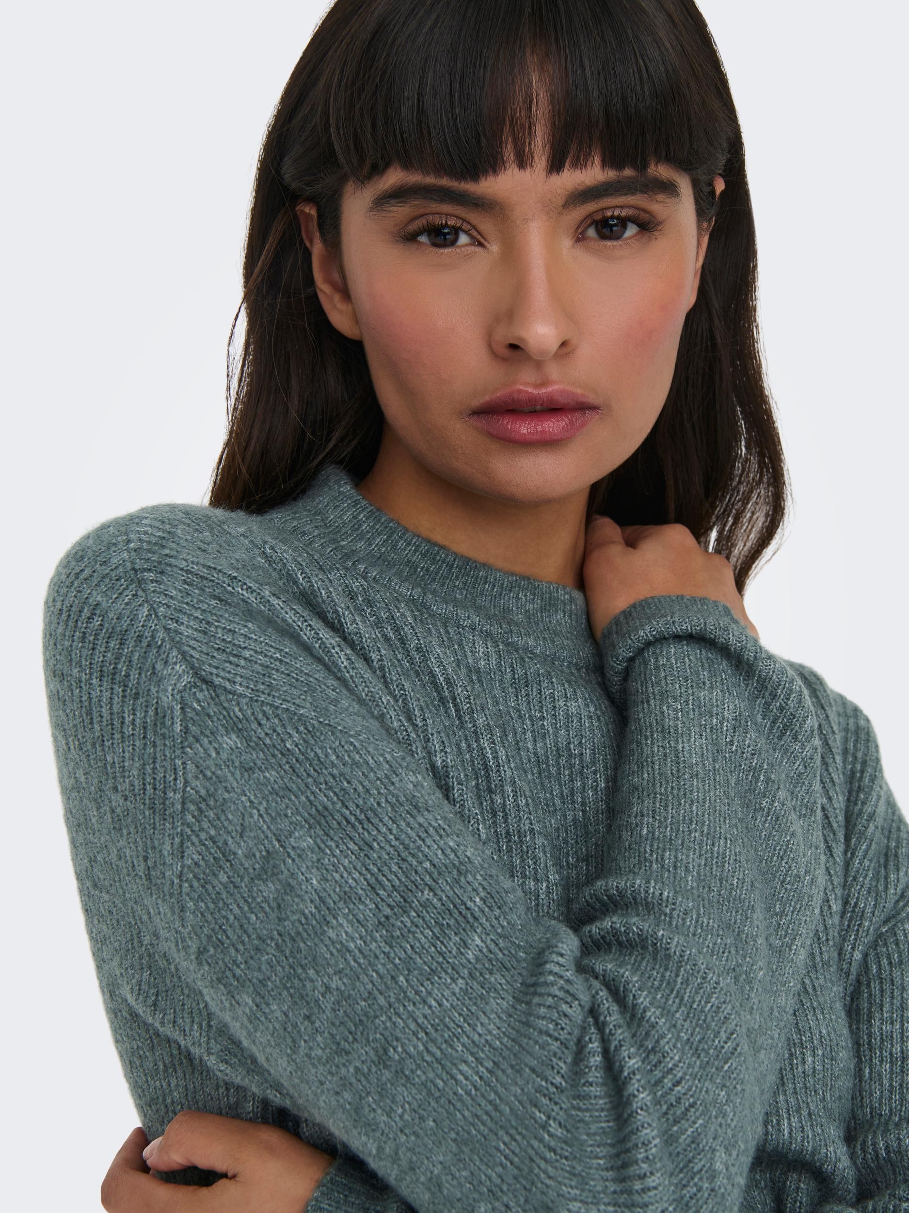 ONLY Strickpullover »ONLCAMILLA O-NECK L/S PULLOVER KNT«