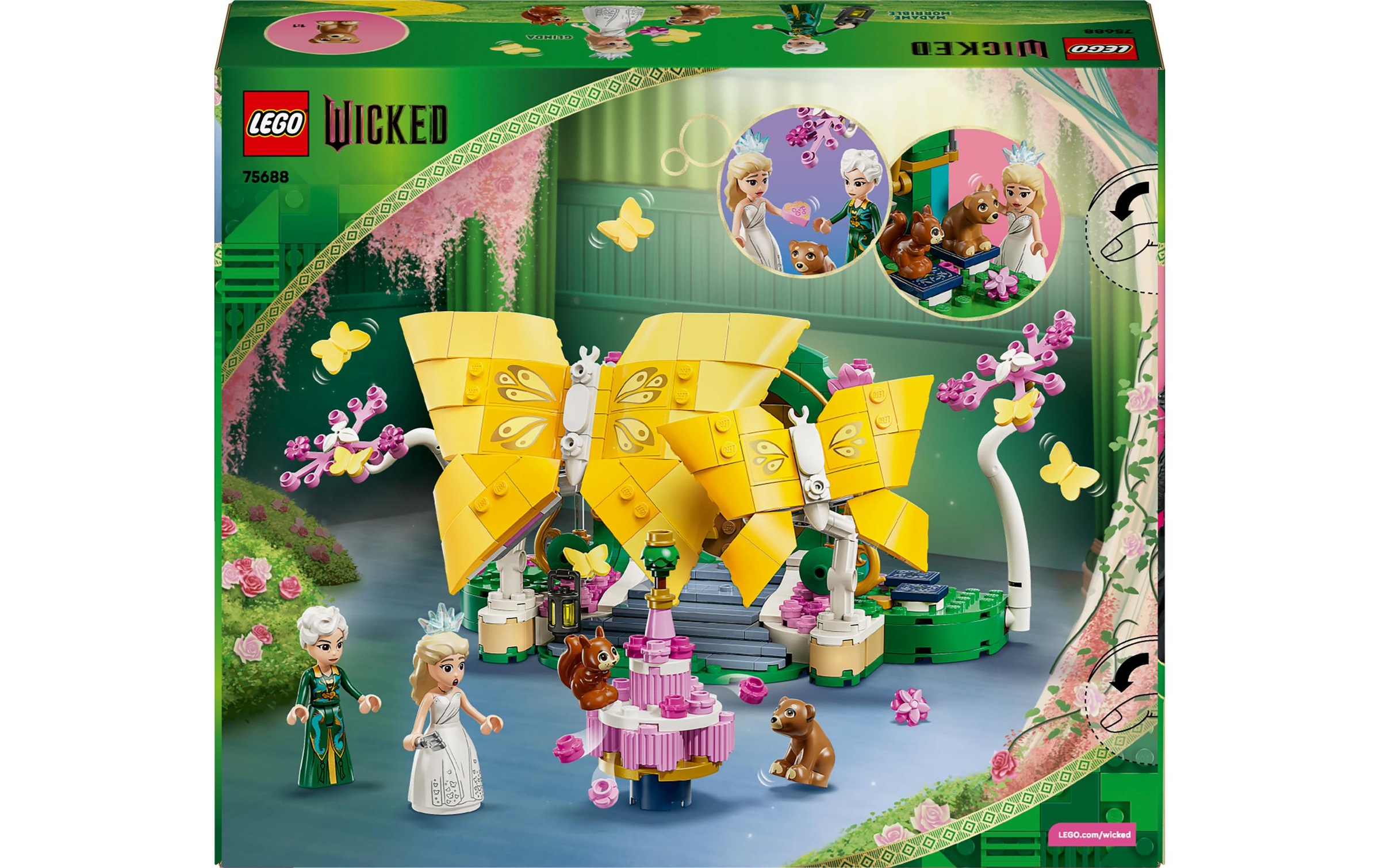 LEGO® Konstruktionsspielsteine »Glindas Hochzeitstag 75688«