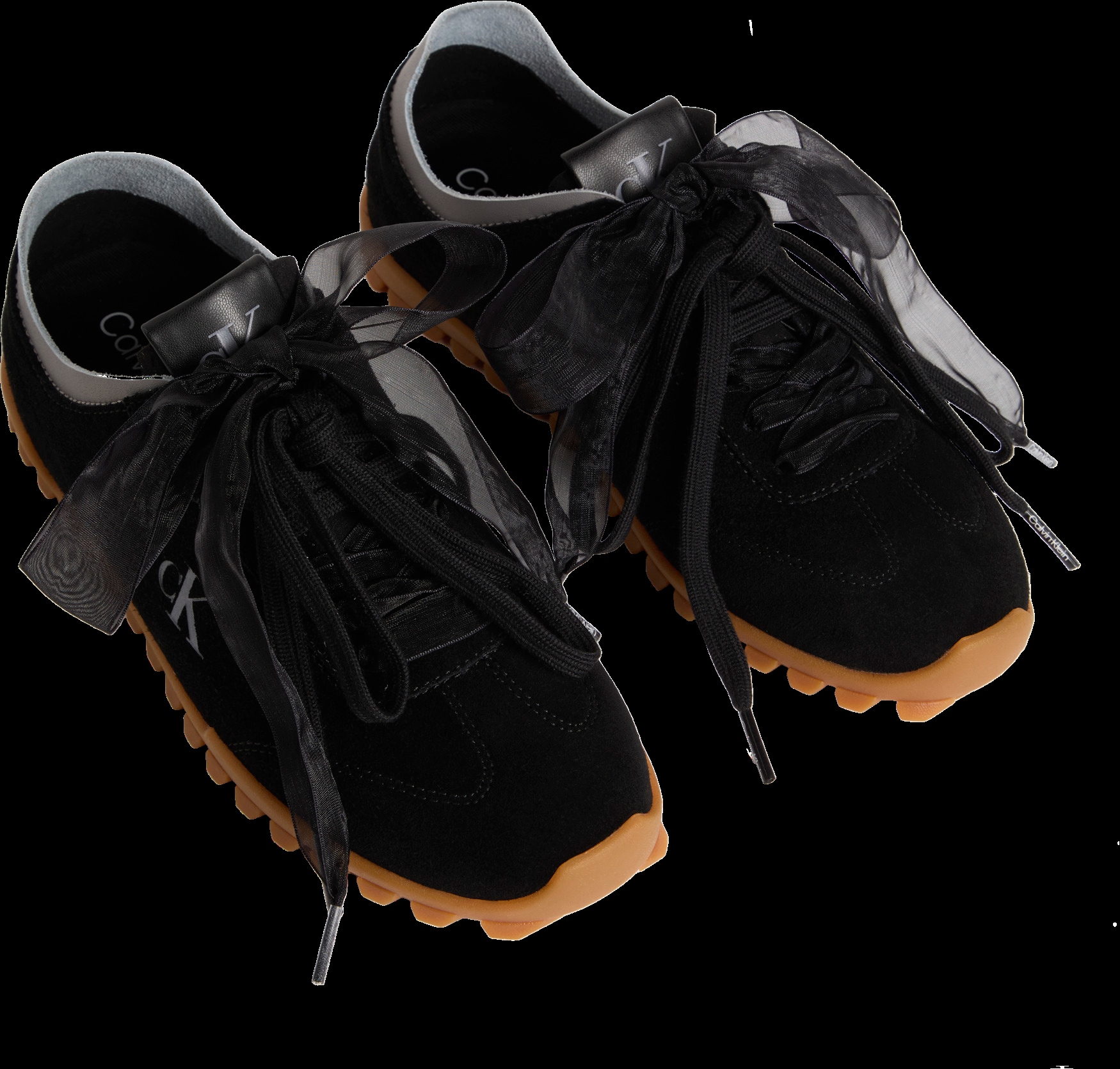 Calvin Klein Sneaker »LOW PROFILE RUN MG SUE DB LACES«  Freizeitsneaker, Halbschuh, Schnürschuh mit Profilsohle