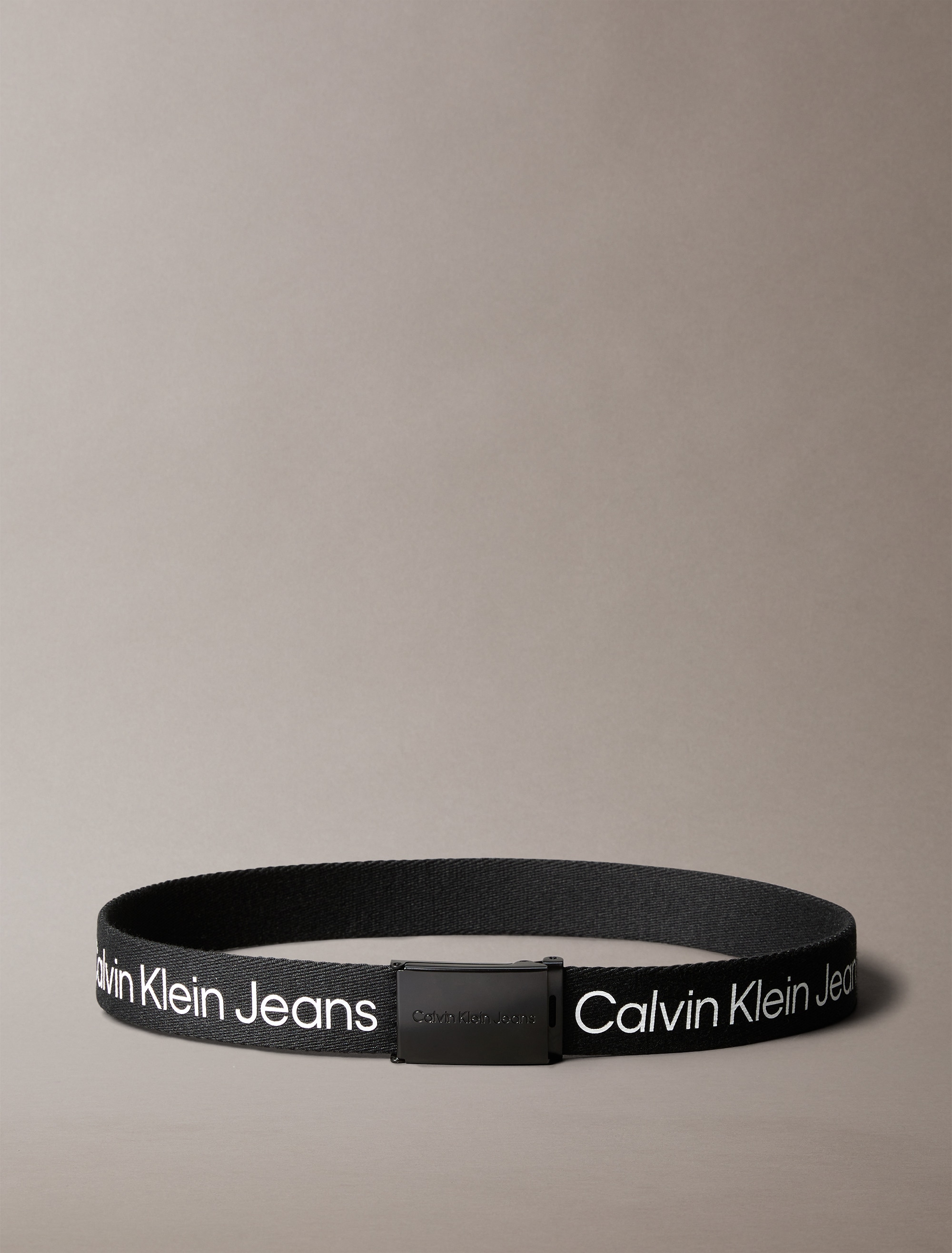Calvin Klein Jeans Koppelgürtel »CANVAS LOGO METALLIC BUCKLE BELT«, für Kinder bis 16 Jahre