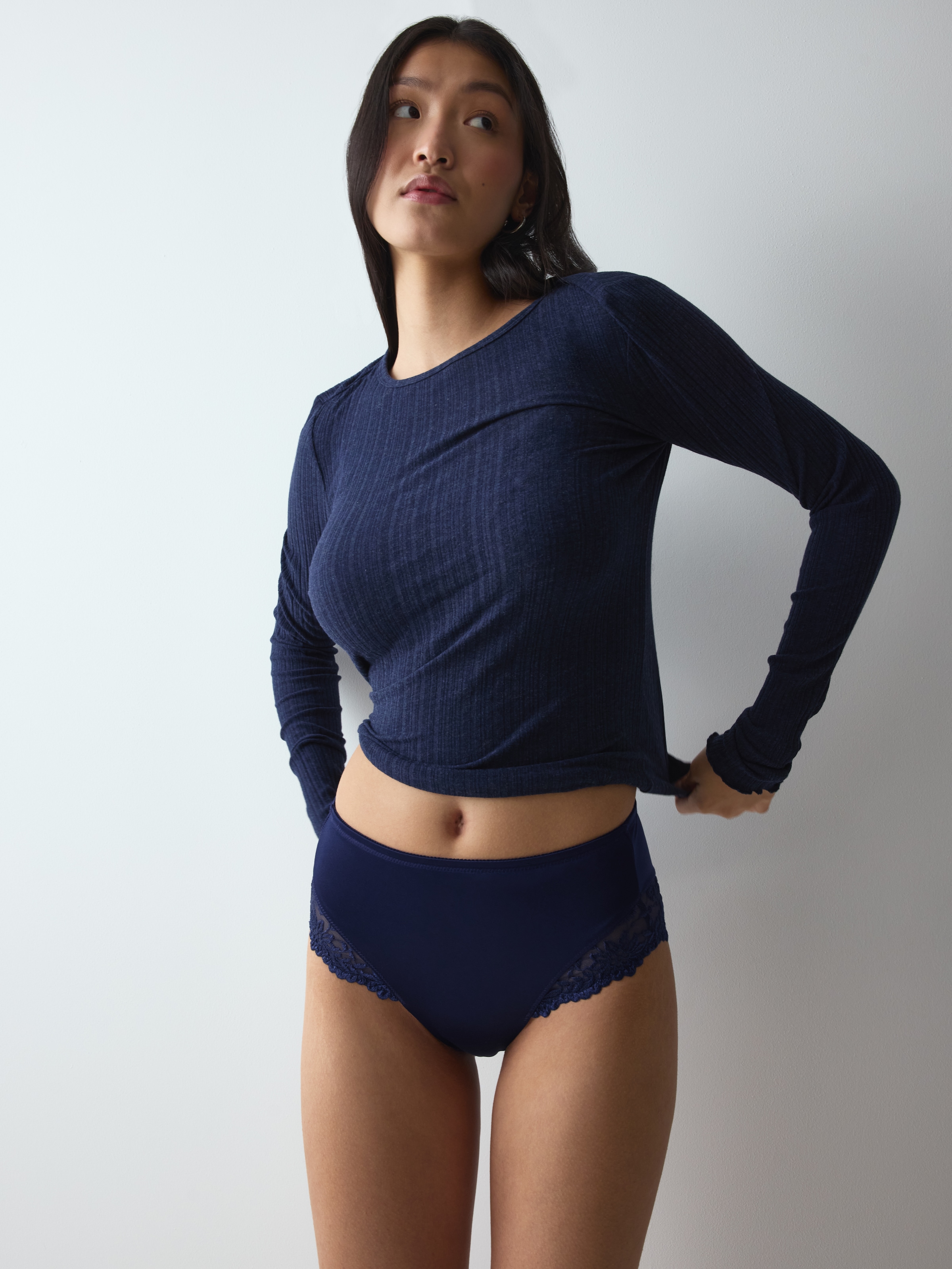 Triumph Slip »Ladyform Soft T Maxi« mit Spitzendetails