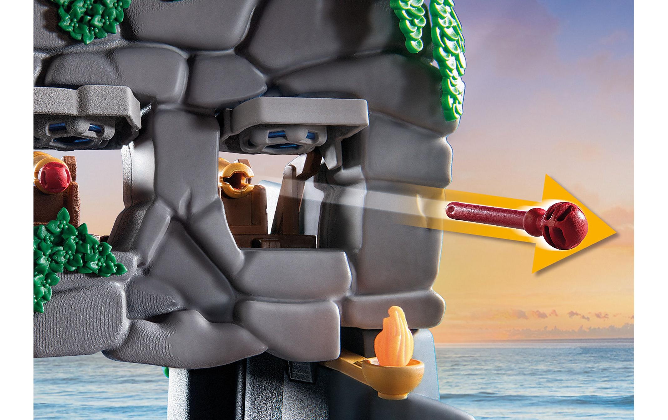 Playmobil® Spielbausteine »Pirates Totenkopfinsel 71531«, (73 St.)