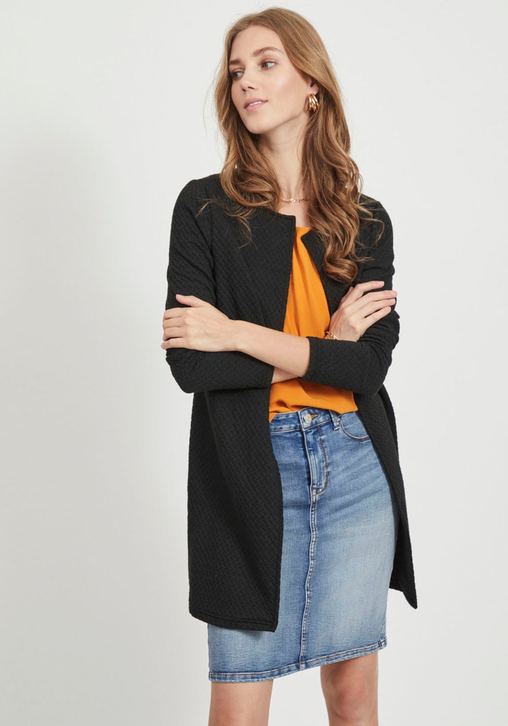 Image of Vila Cardigan »VINAJA«, mit Strukturmuster bei Ackermann Versand Schweiz