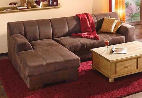 Image of Home affaire Ecksofa »Falk«, mit Federkern und wahlweise mit Bettfunktion bei Ackermann Versand Schweiz