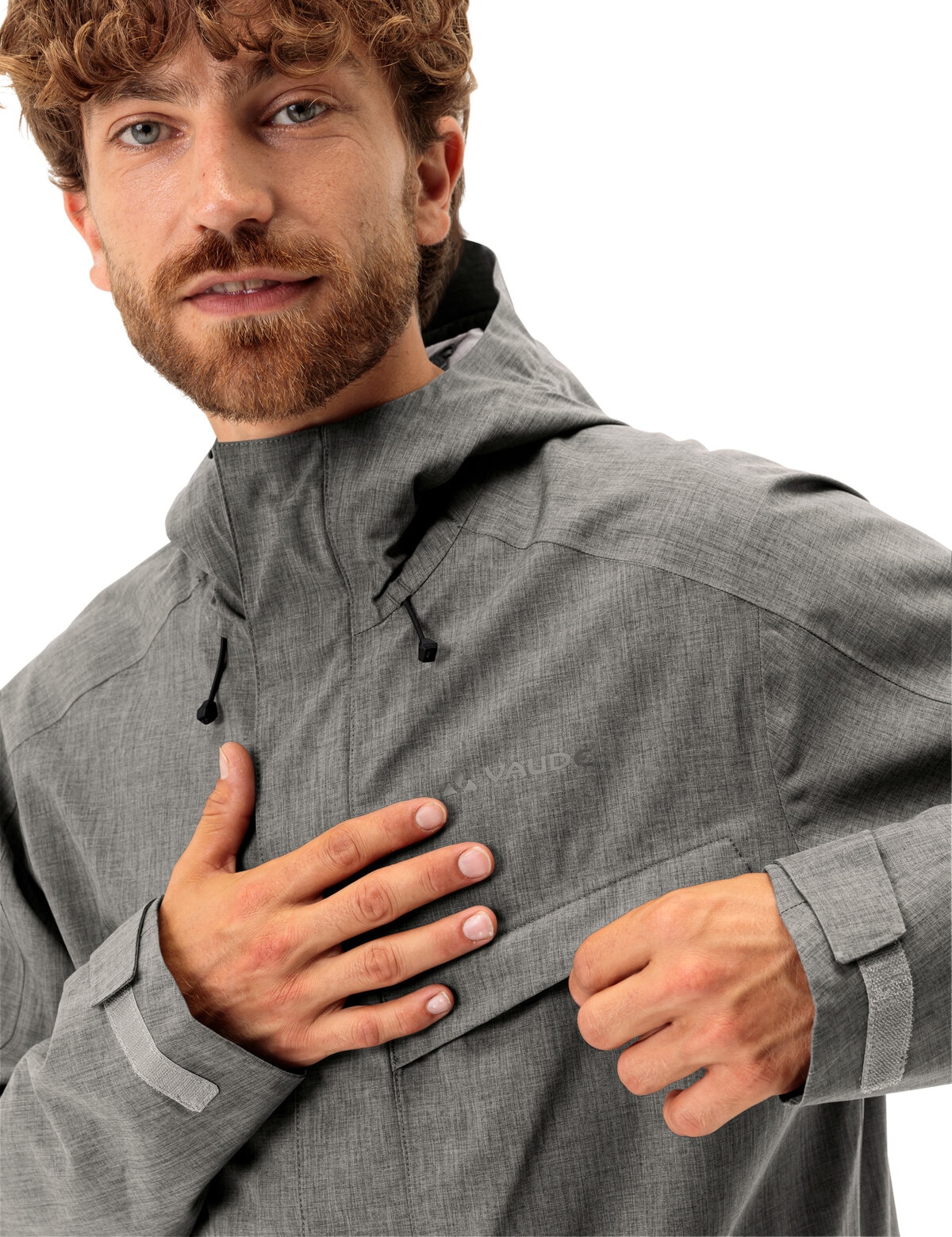 VAUDE Outdoorjacke »MEN'S ROSEMOOR JACKET II«, (1 St.), mit Kapuze