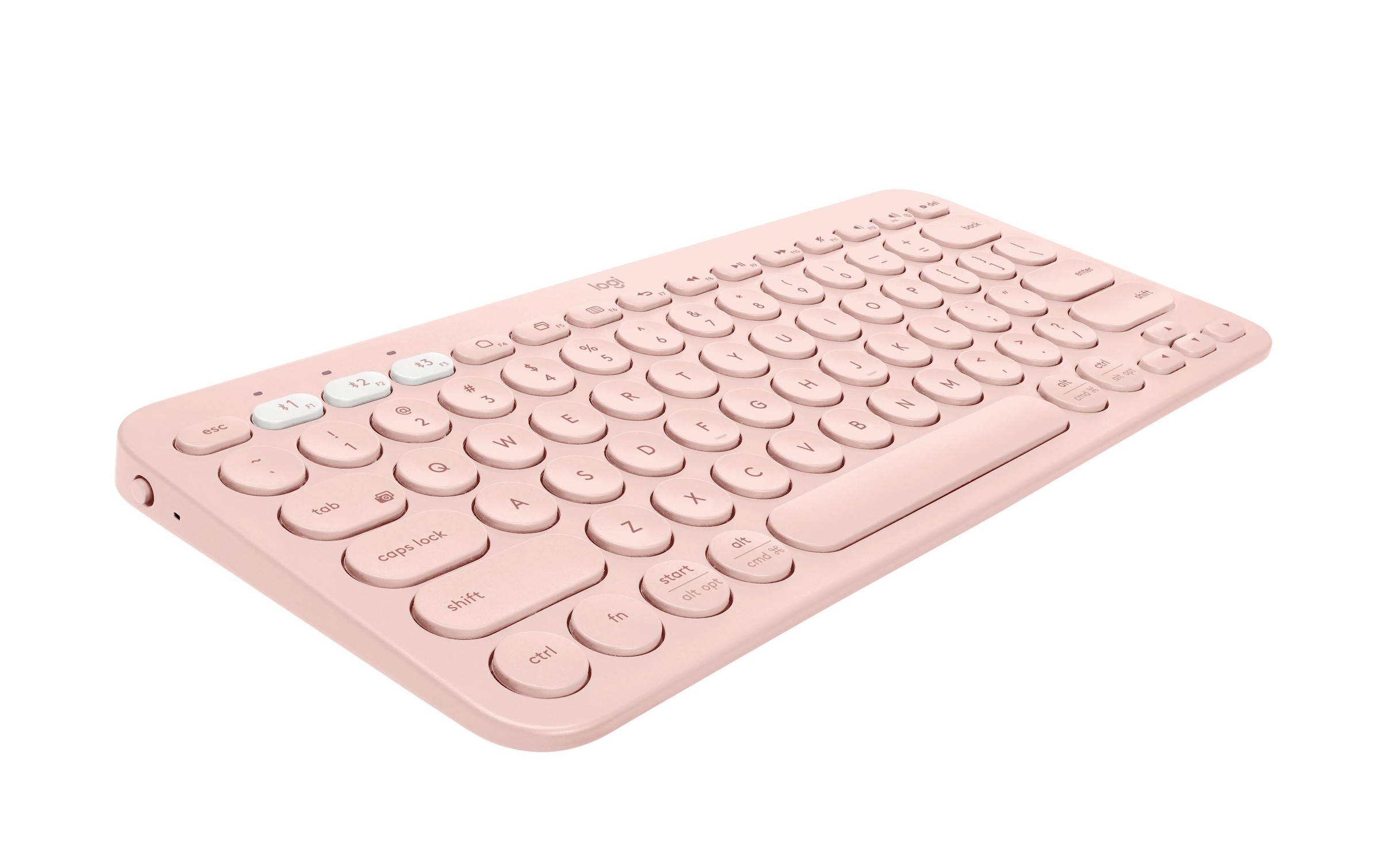 Logitech Wireless-Tastatur »K380 Multi-Device Rosa«