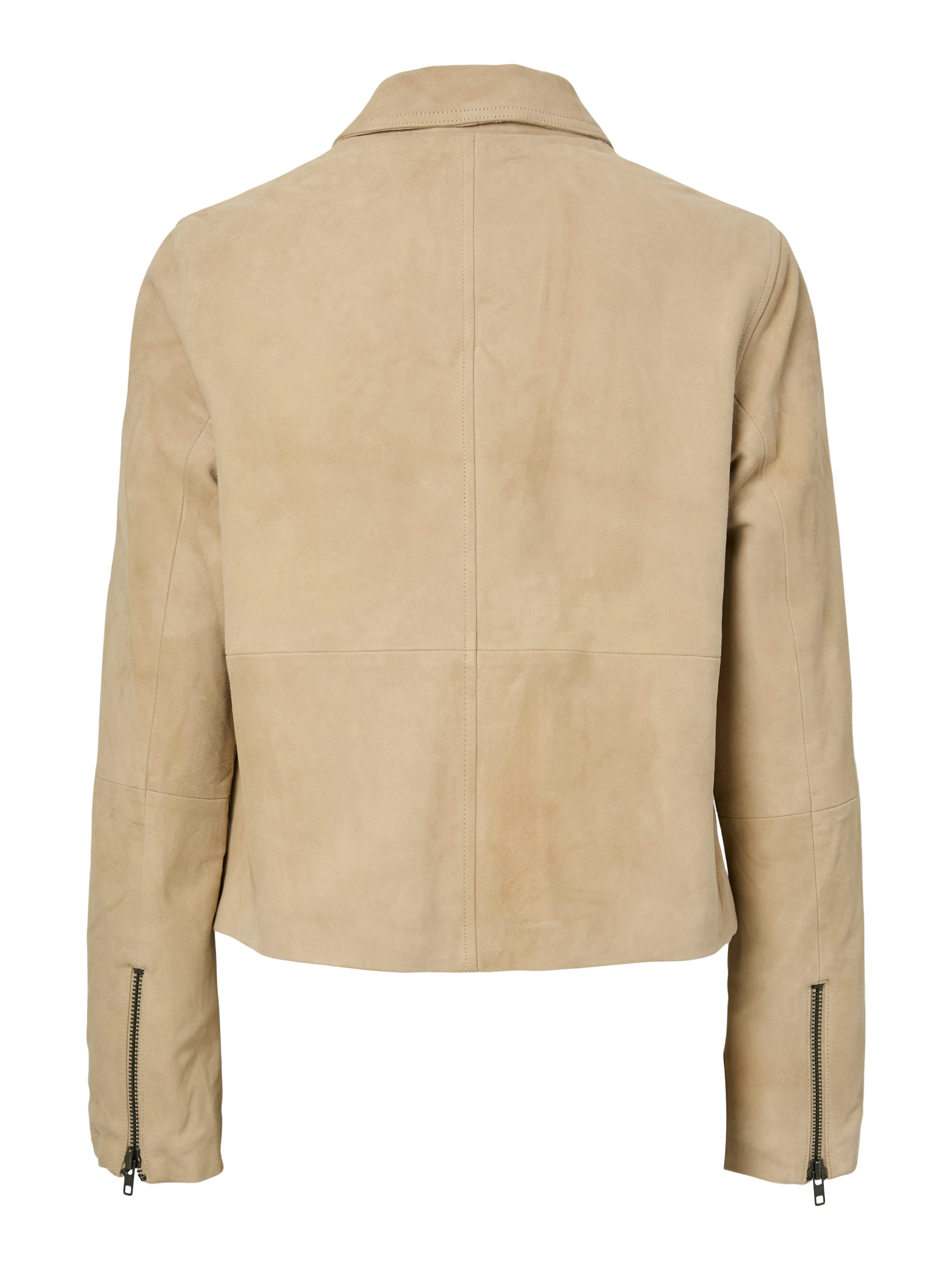 Y.A.S Veste en cuir »YASSAPERA LS LEATHER JACKET« echtes Wildleder