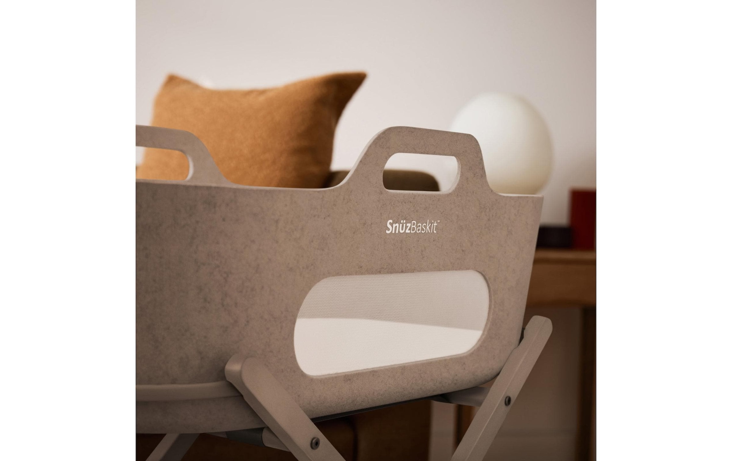   Babybett »Snüz Baskit Moseskorb & Ständer Set Mocha«