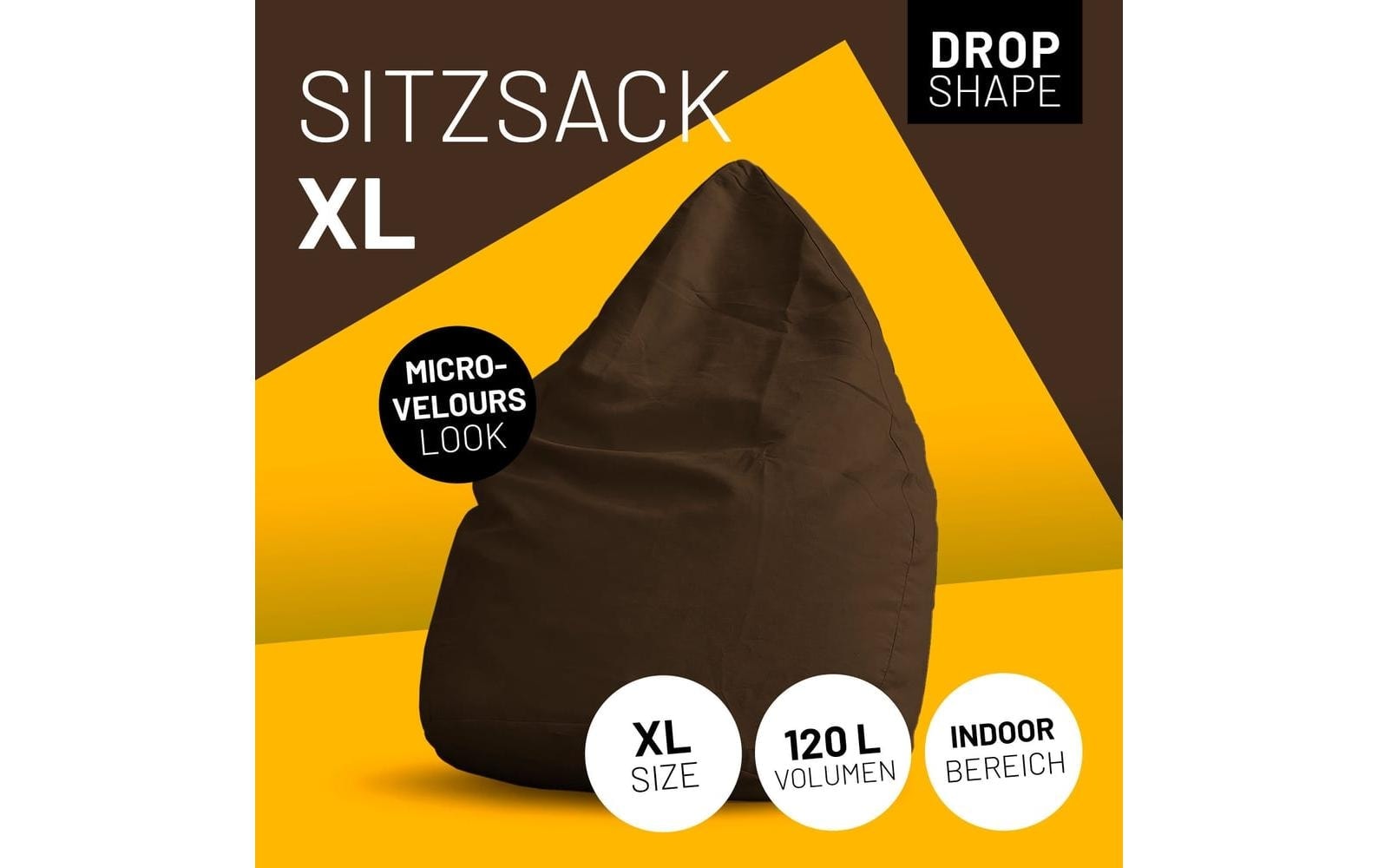 Lumaland Sitzsack »Lumaland Sitzsack In-& Outdoor 120 l «