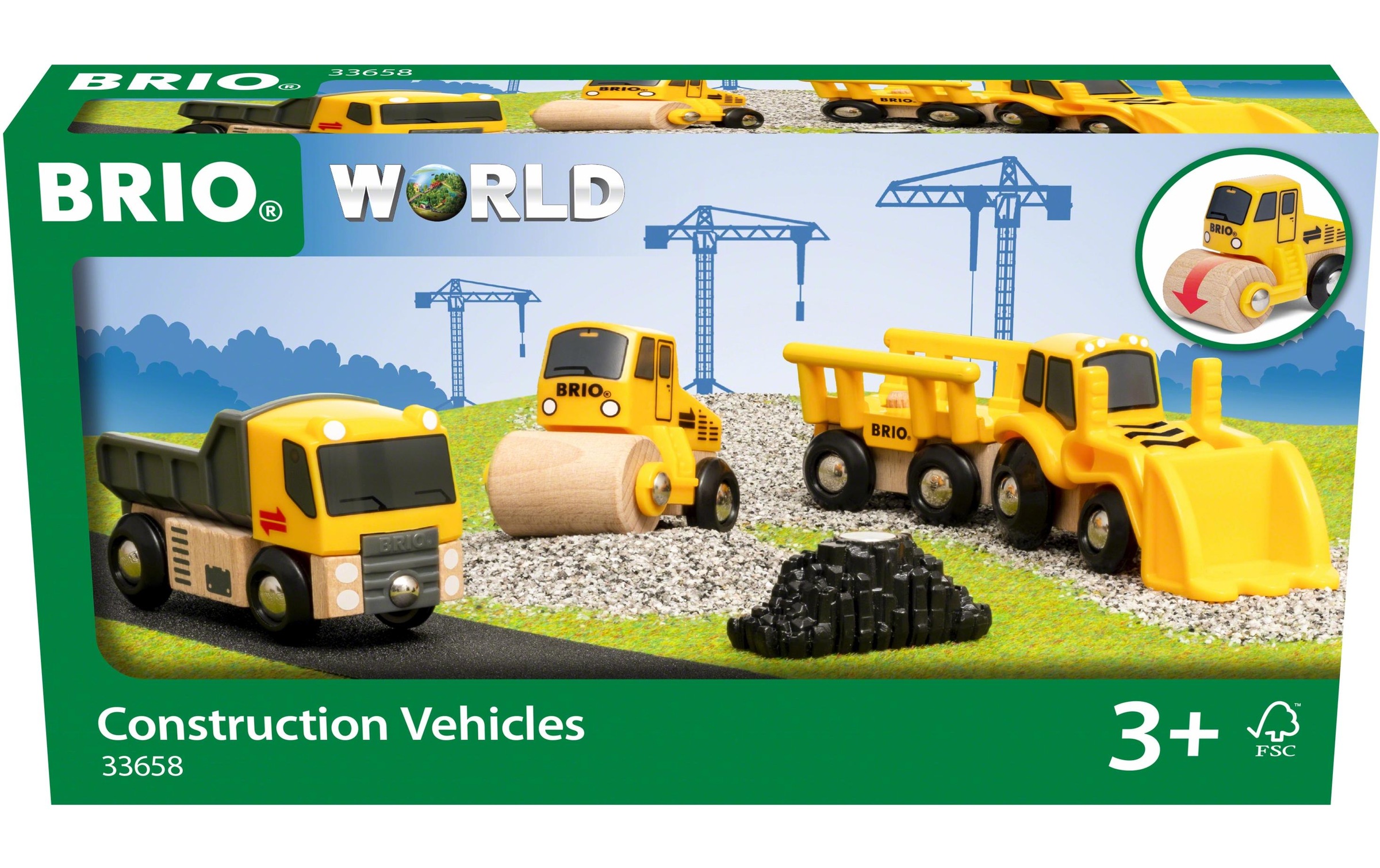 BRIO® Spielzeug-Baumaschine »World Baustellenfahrzeuge«