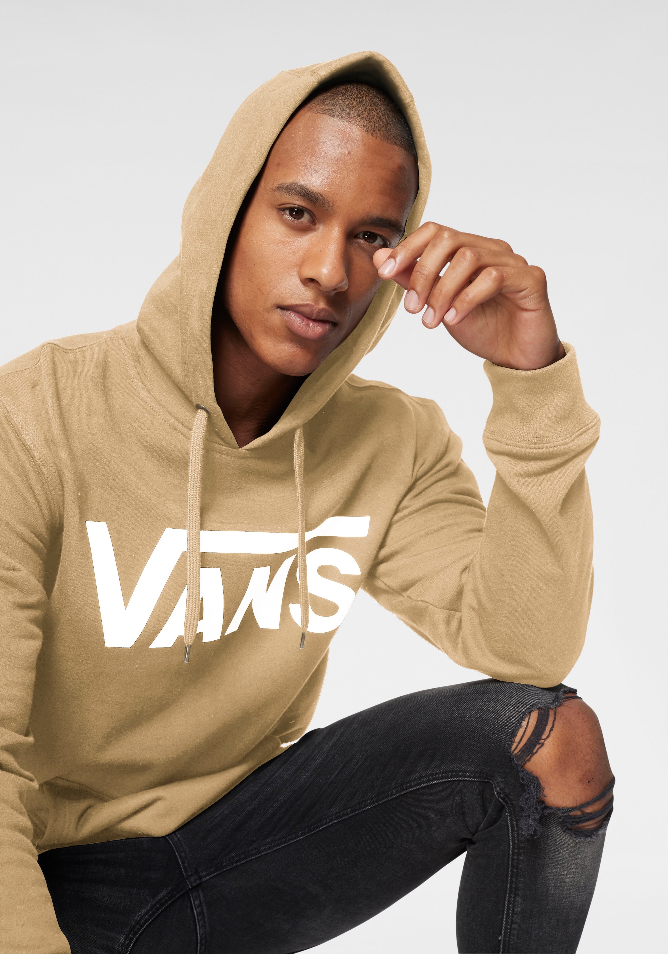 Vans Kapuzensweatshirt »VANS CLASSIC PULLOVER«, Hoodie, Kapuzenpullover mit grossem Logoprint