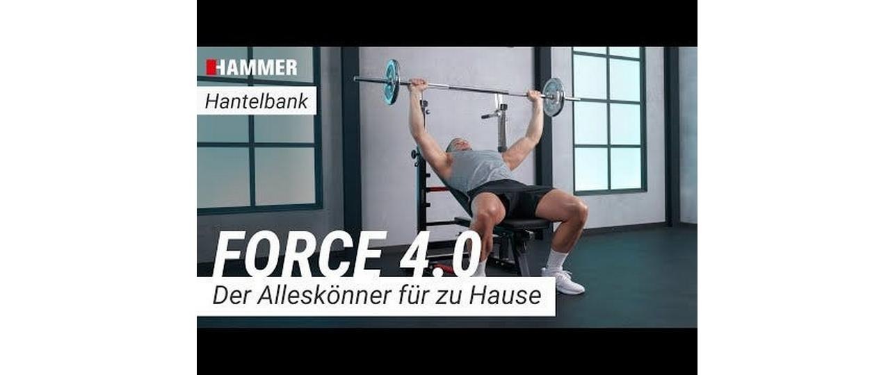 Hammer Hantelbank »Force 4.0«