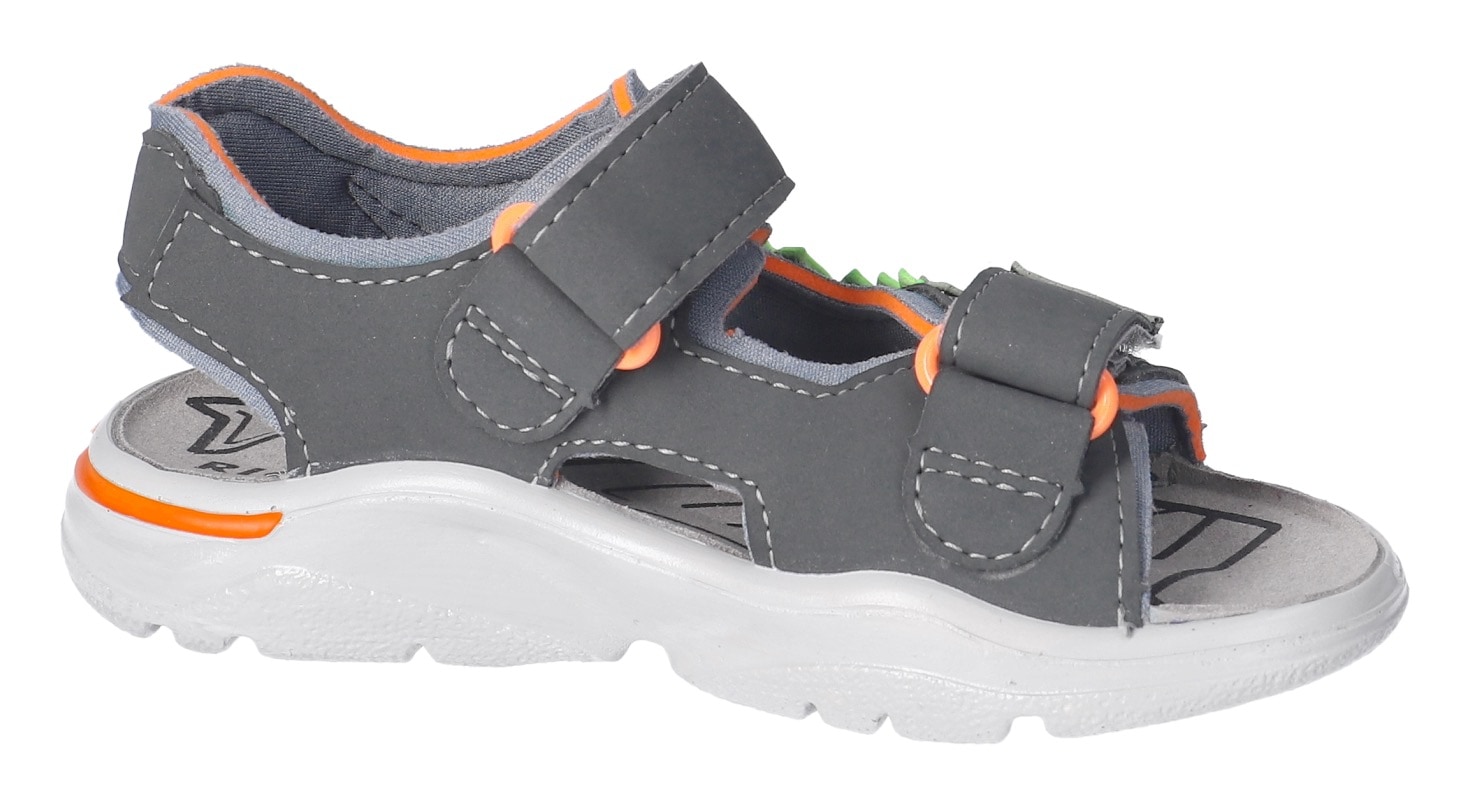 Ricosta Sandale »Raptor WMS: mittel«  , Sandale mit Klett, Dino-Print , Grössenschablone zum Download