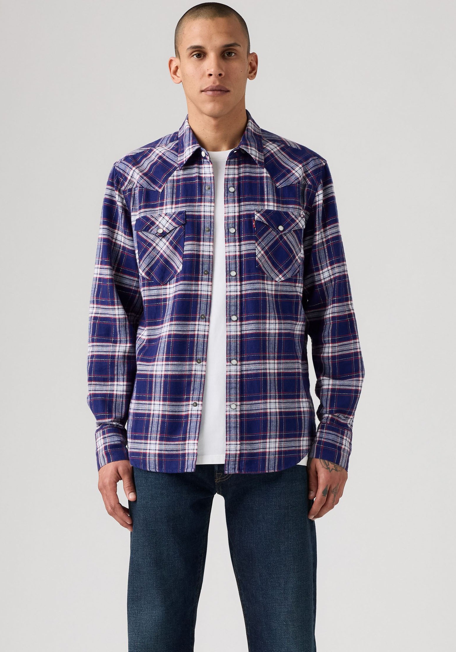 Image of Levis Flanellhemd "BARSTOW WESTERN STANDARD" in verschiedenen Karo-Dessins